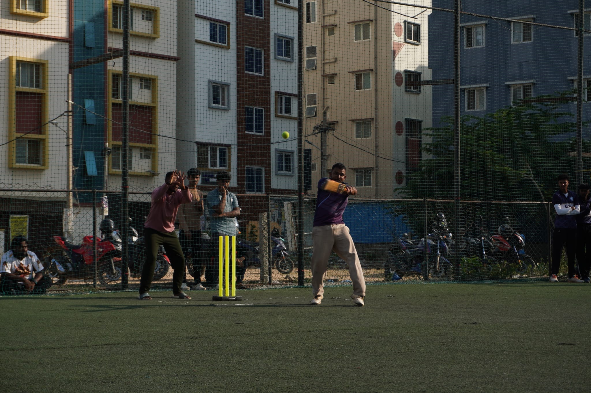 Indoor cricket photo