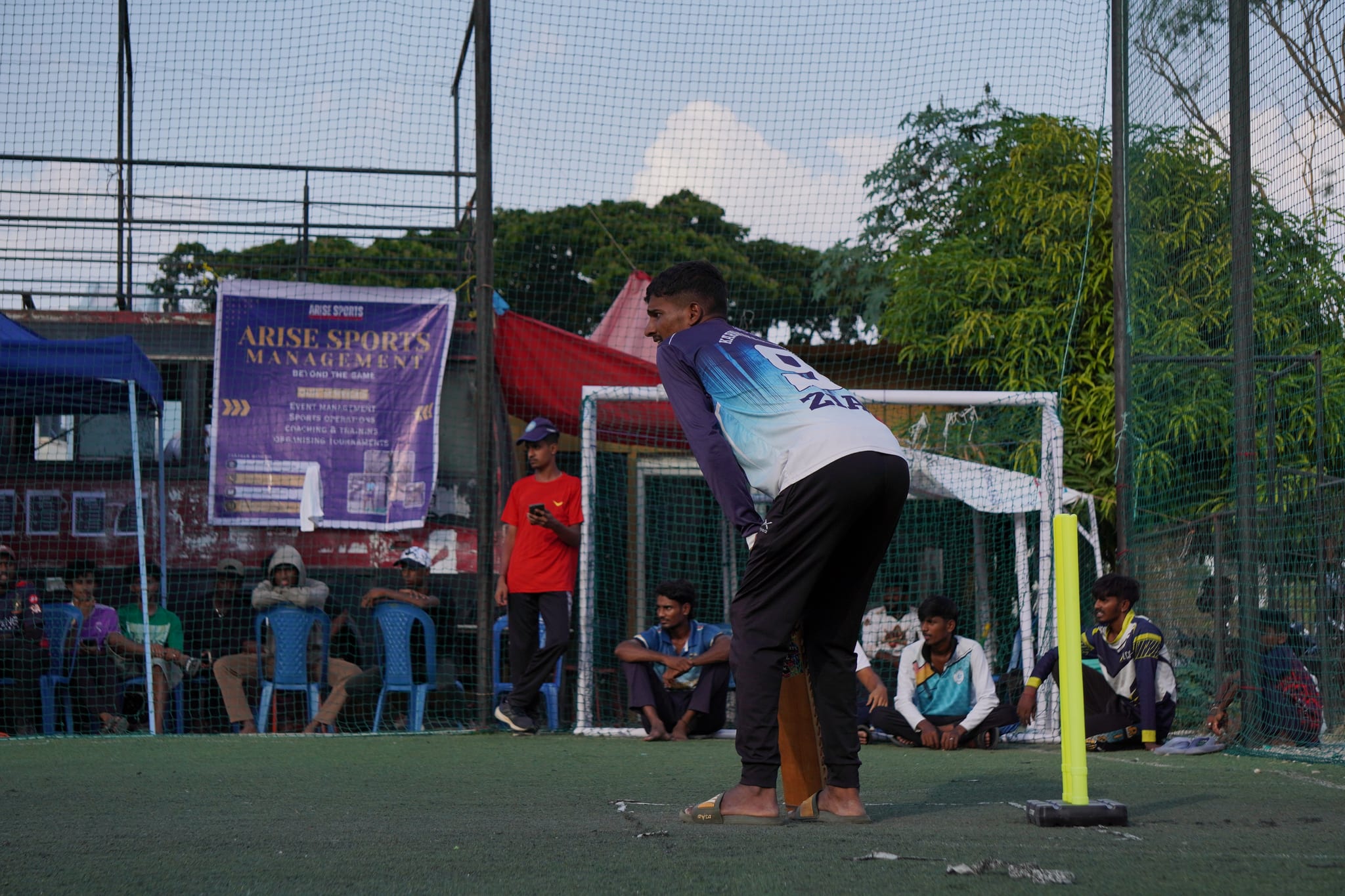 Indoor cricket photo