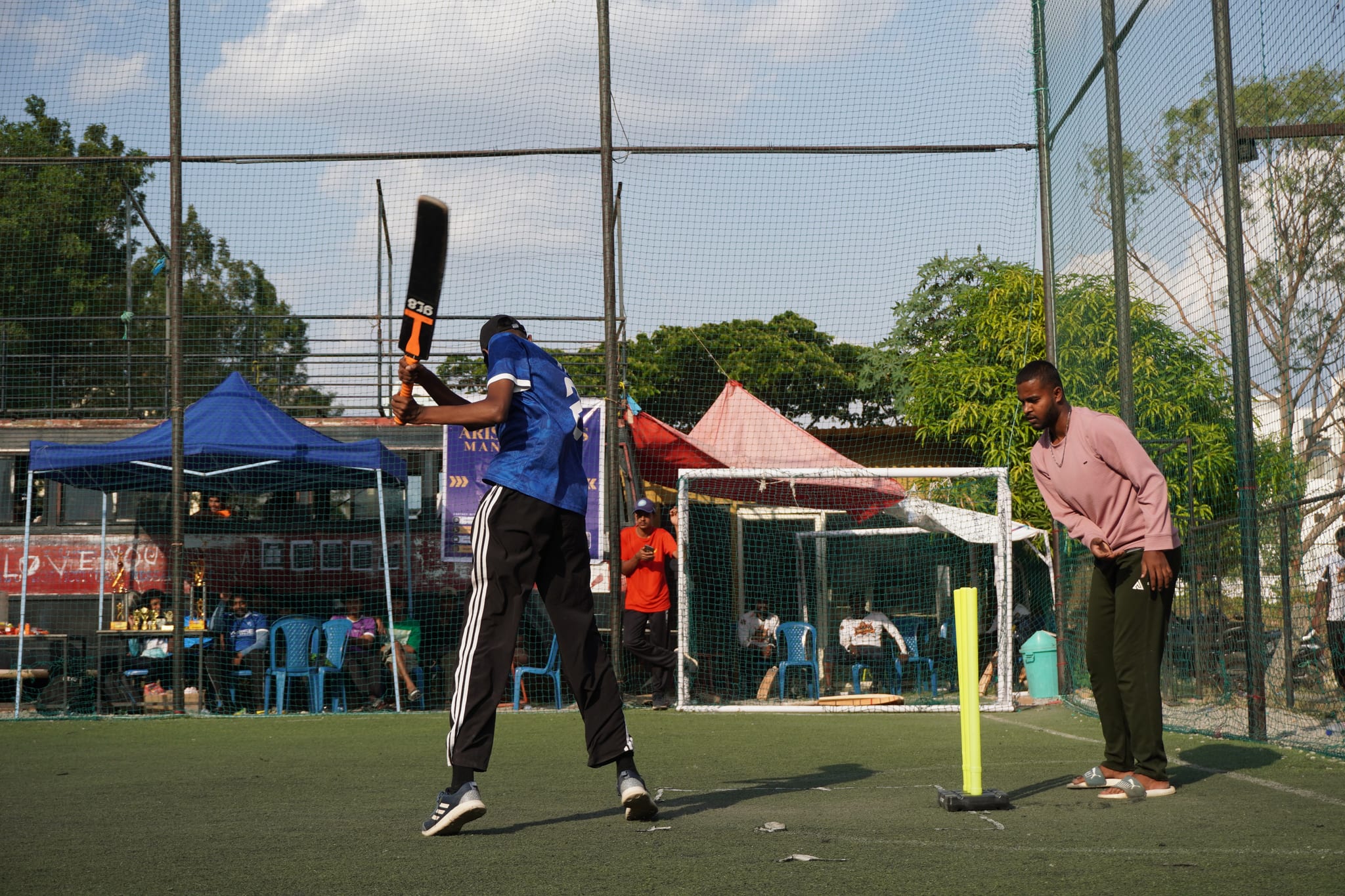 Indoor cricket photo