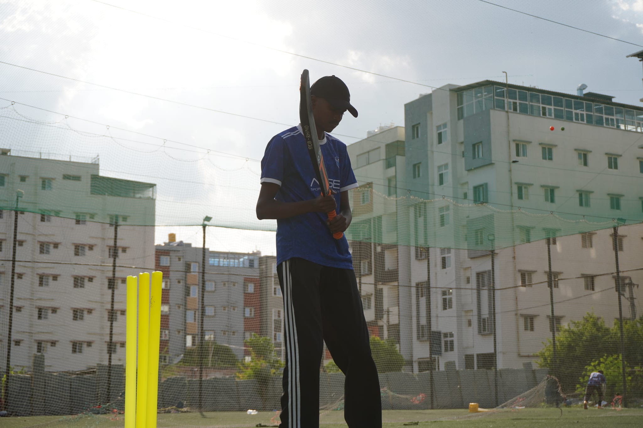 Indoor cricket photo
