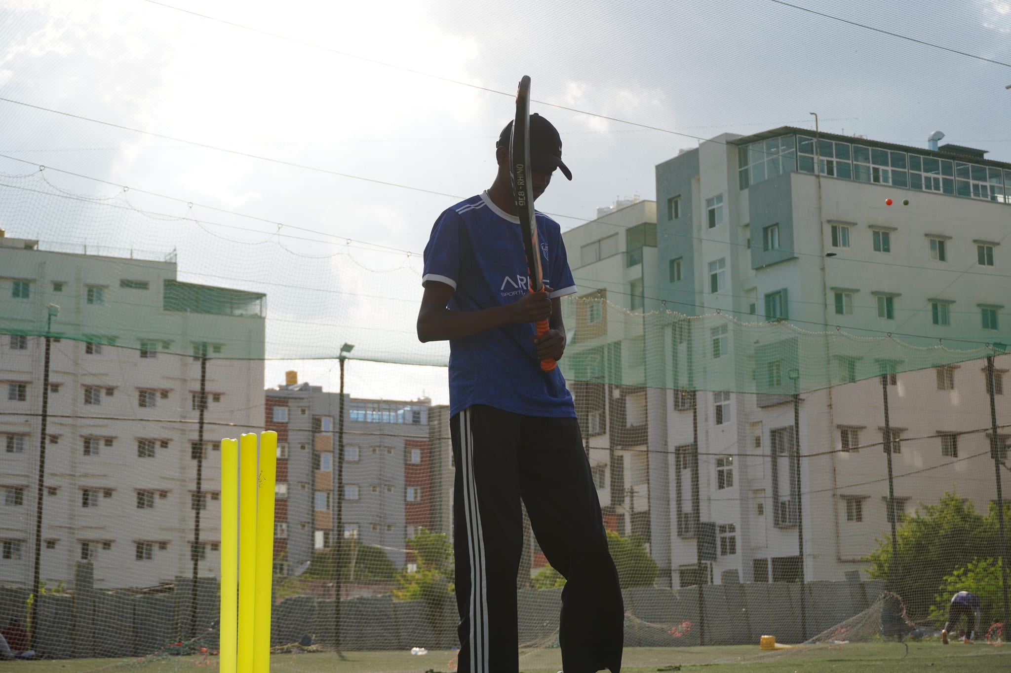 Indoor cricket photo