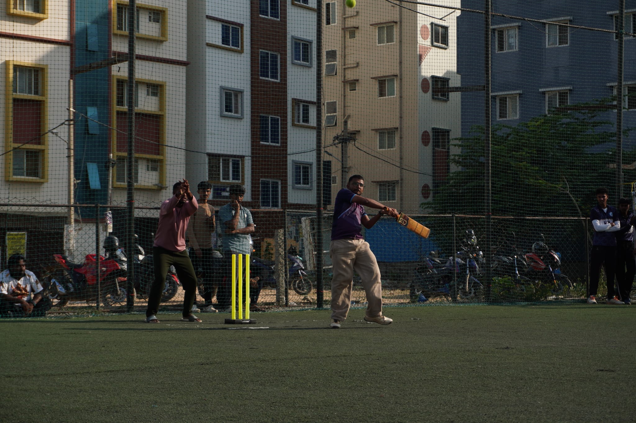 Indoor cricket photo