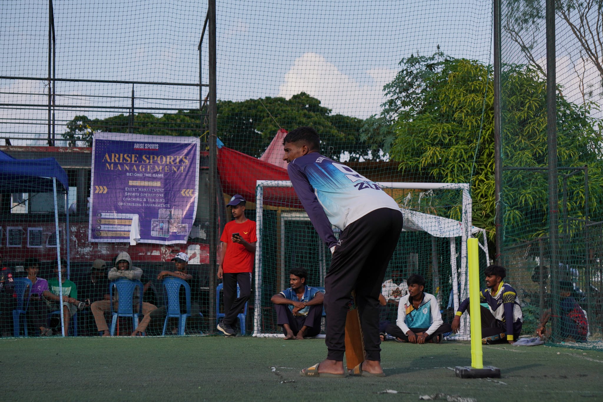 Indoor cricket photo