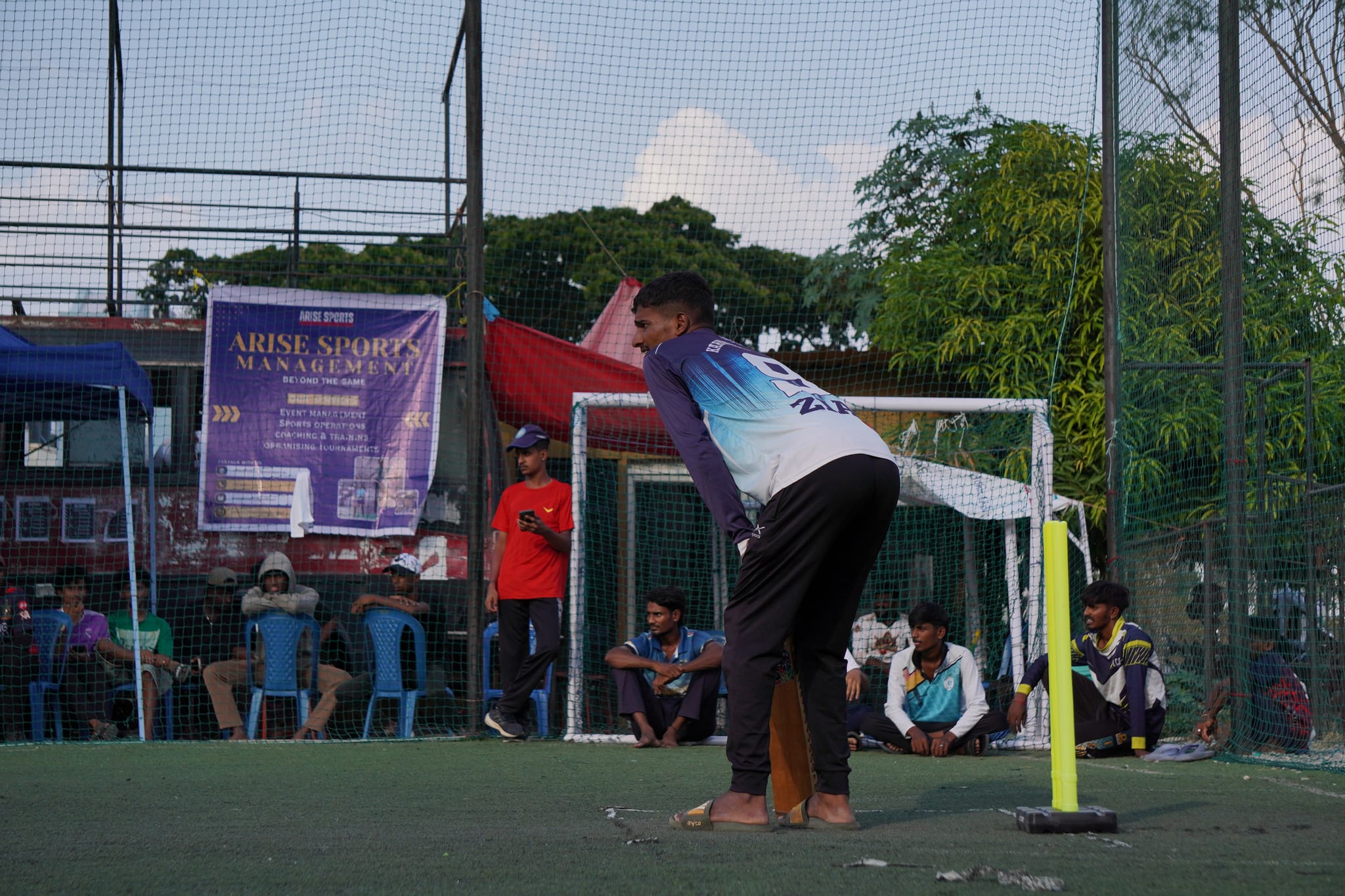 Indoor cricket photo