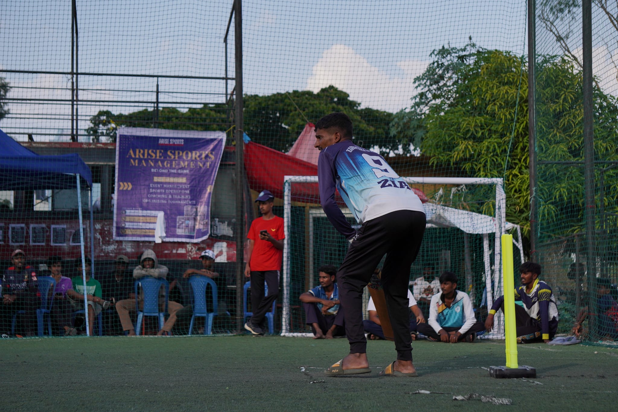 Indoor cricket photo