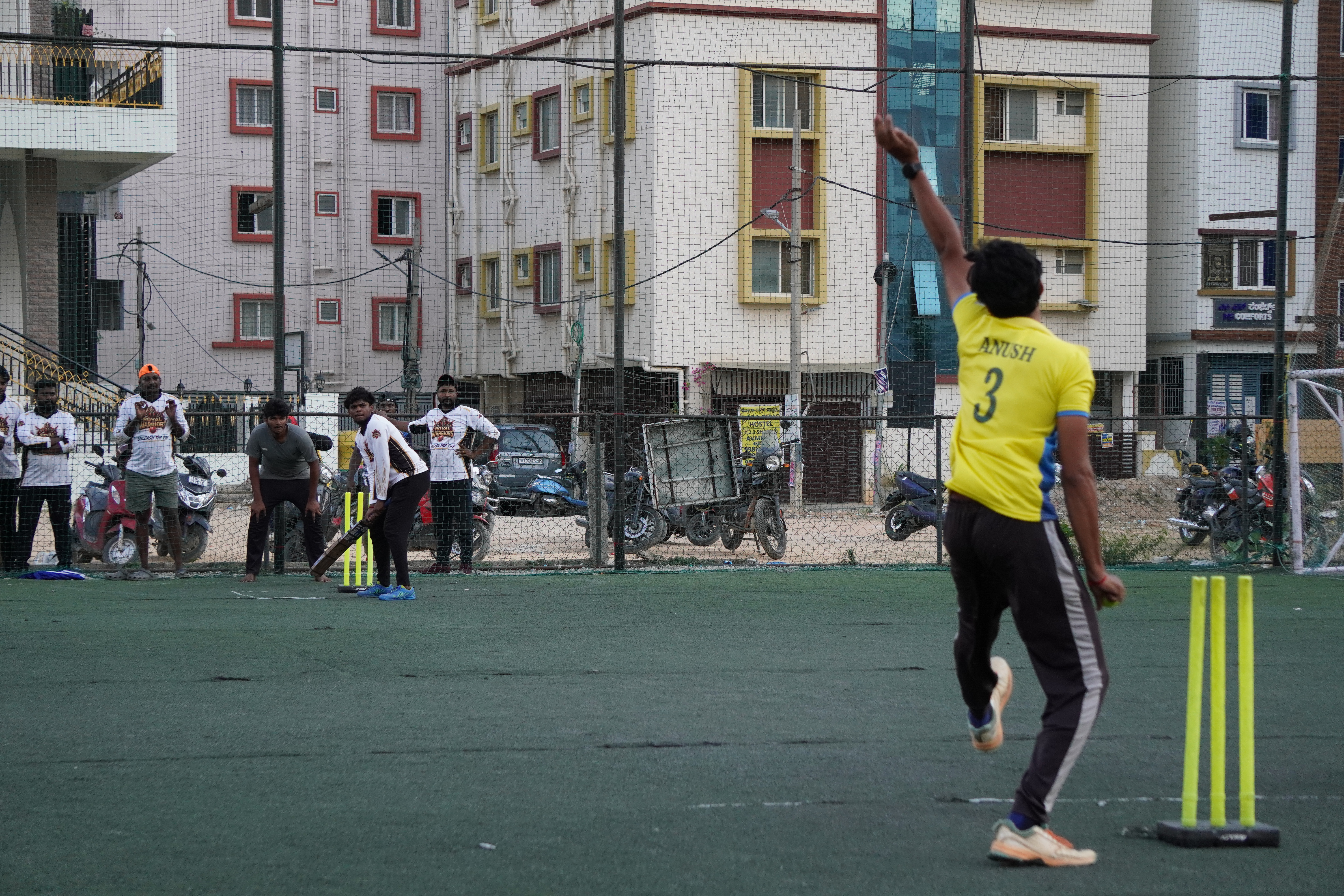 Indoor cricket photo