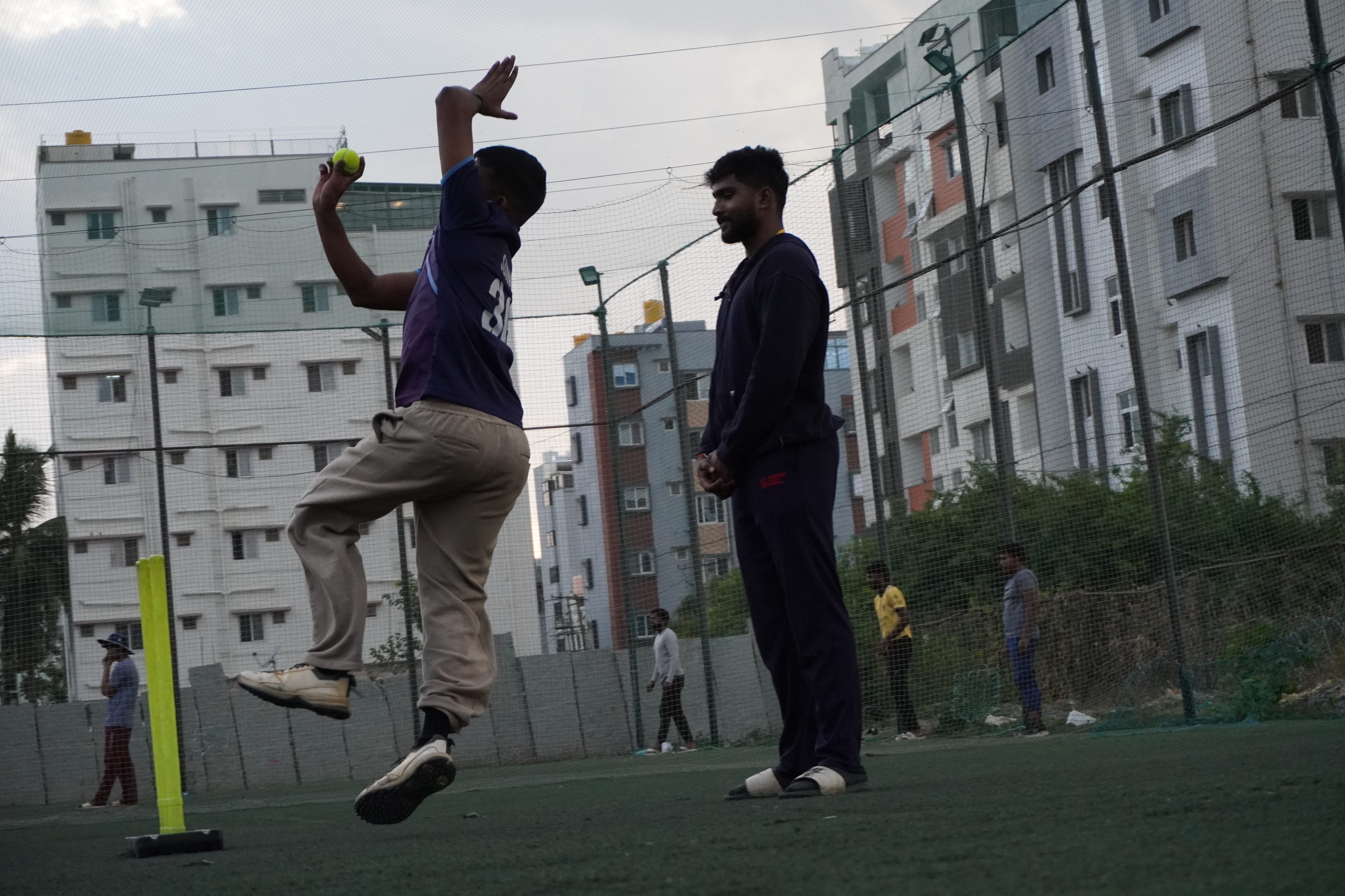 Indoor cricket photo