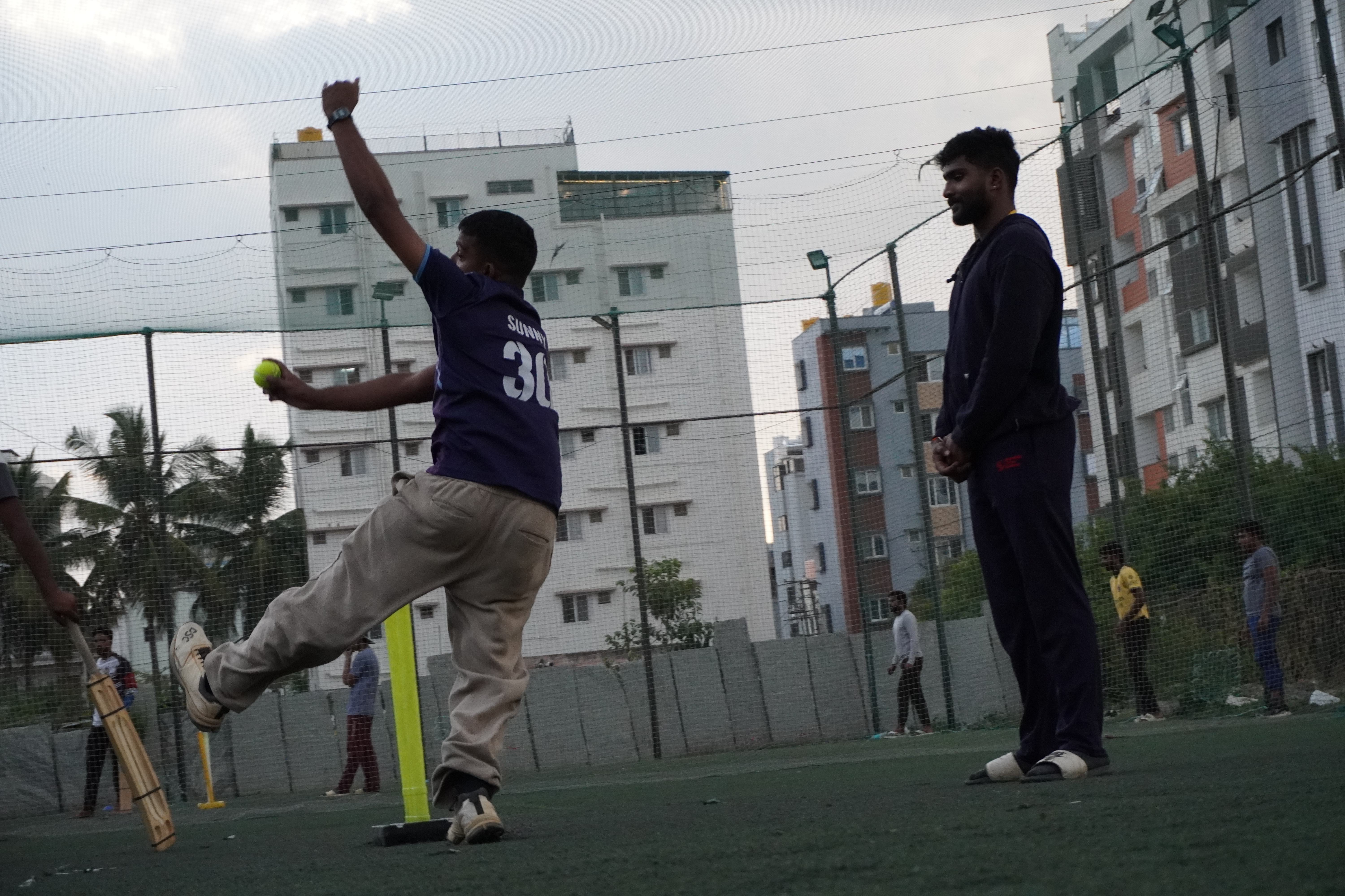 Indoor cricket photo
