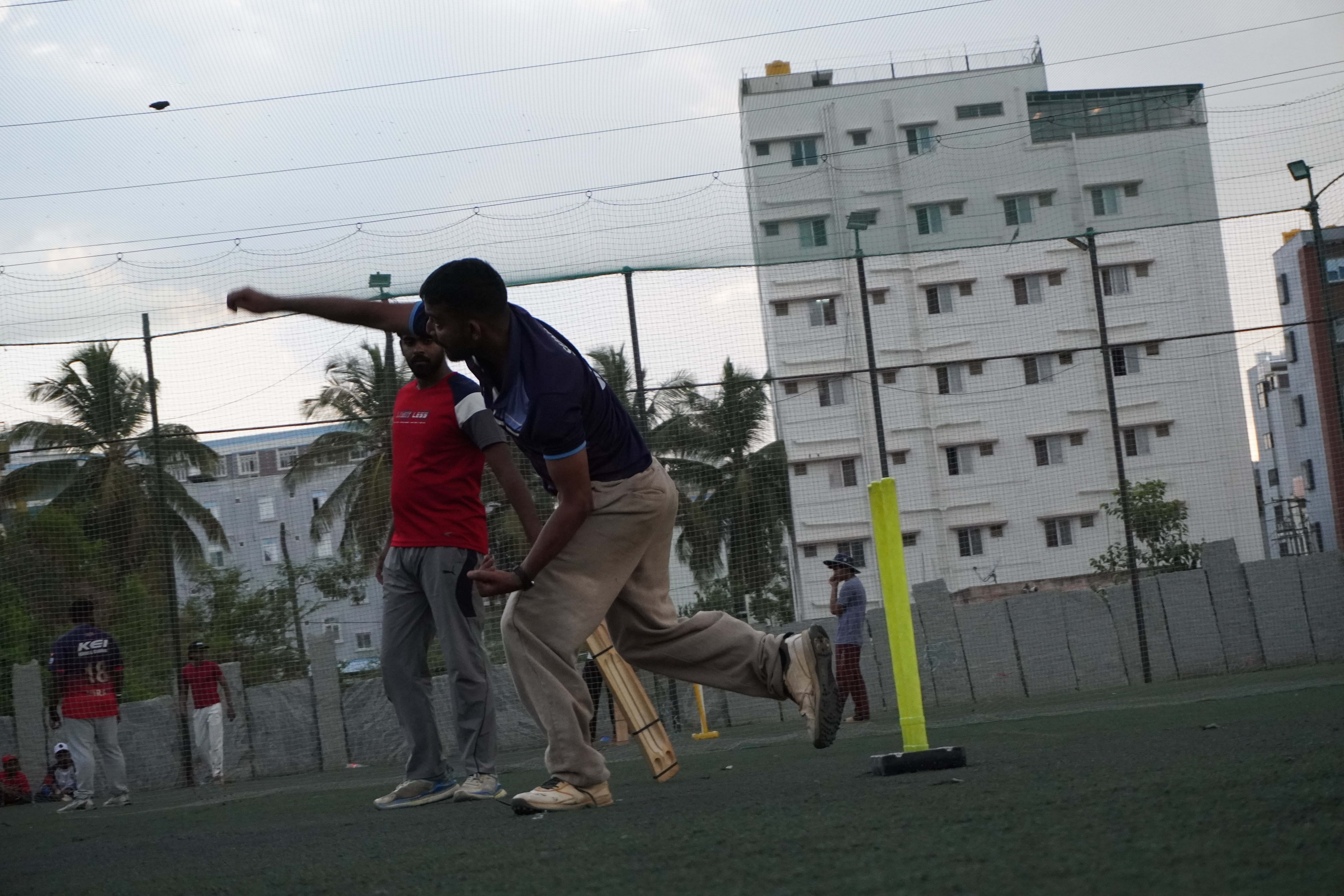 Indoor cricket photo