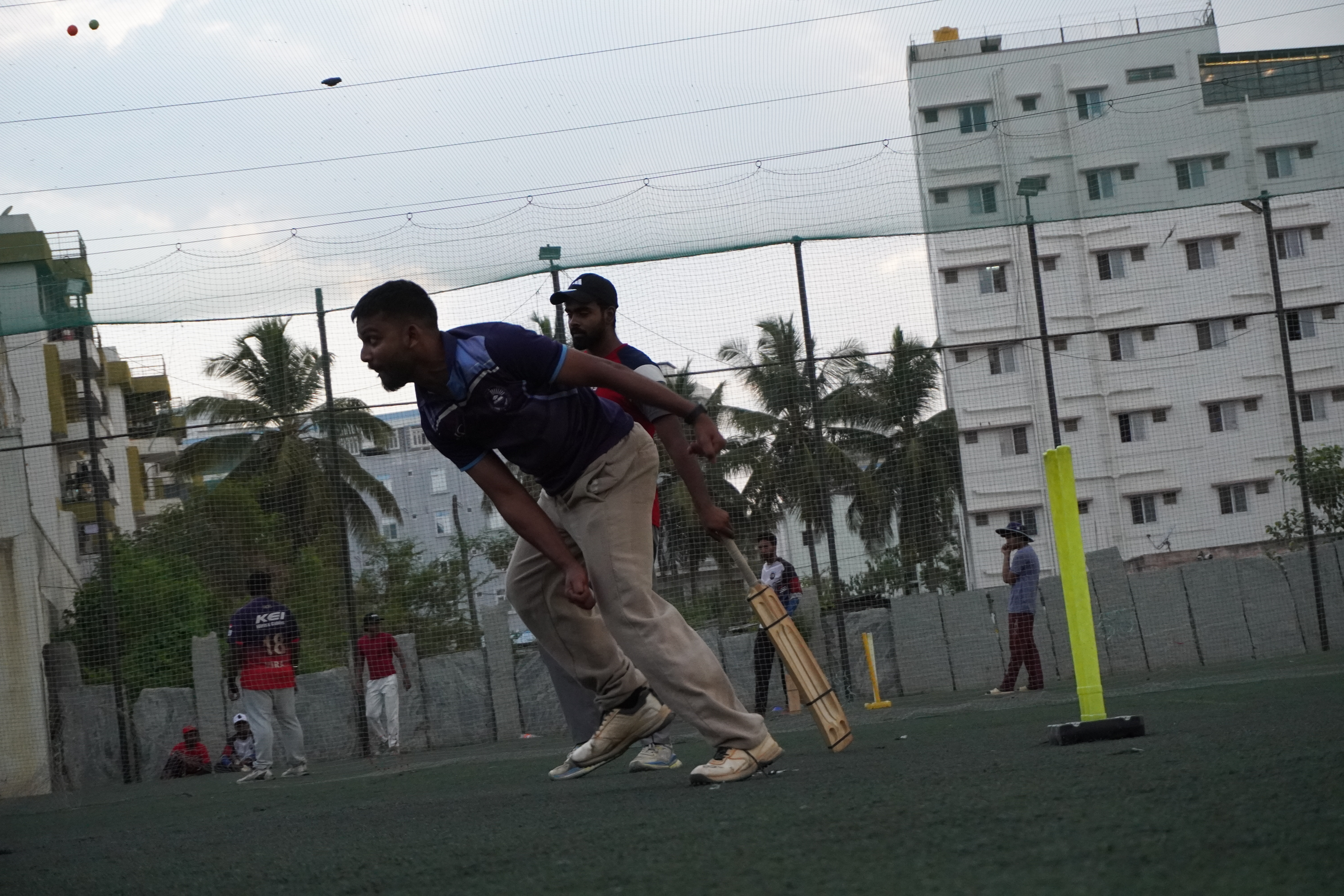 Indoor cricket photo