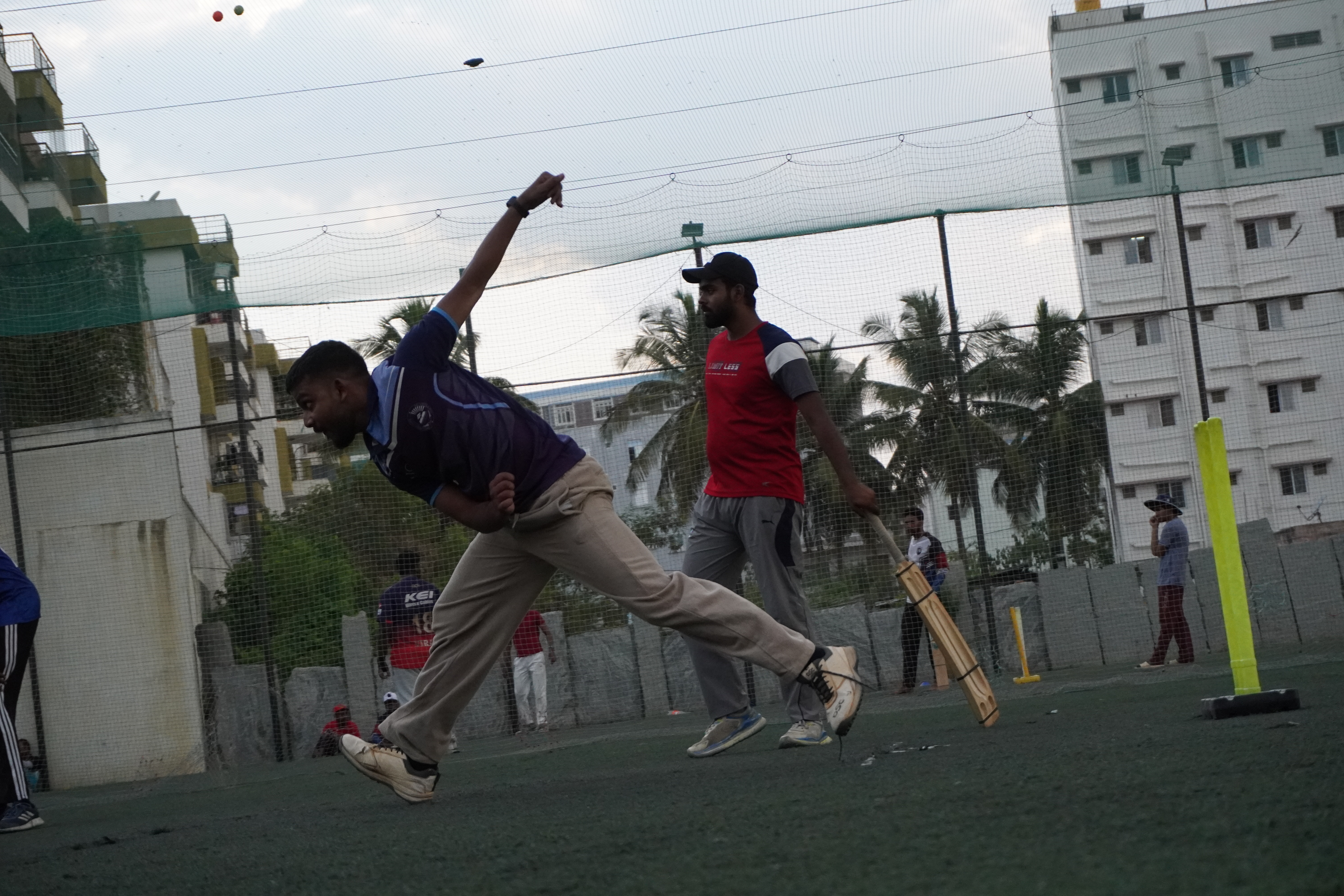 Indoor cricket photo