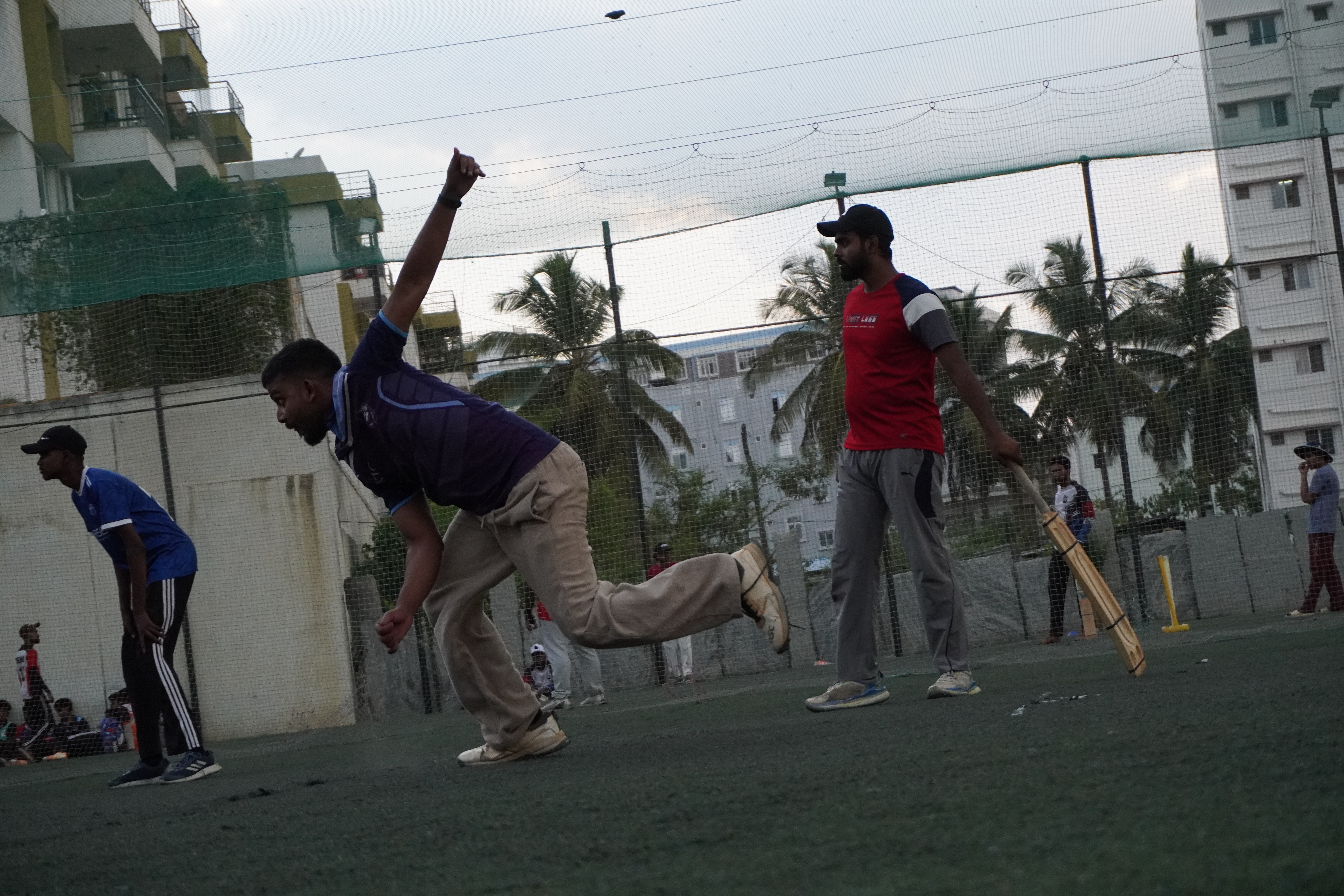 Indoor cricket photo