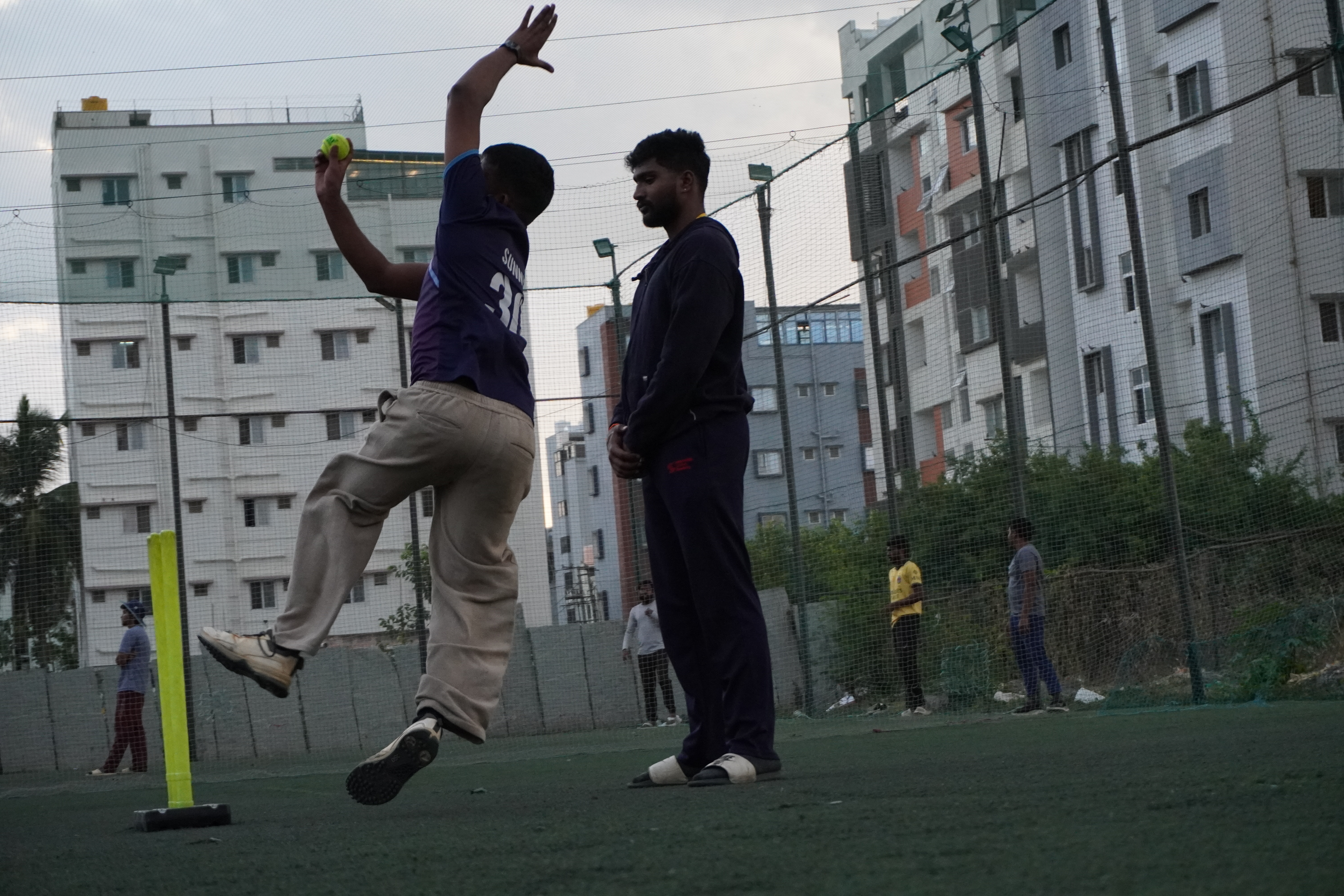 Indoor cricket photo