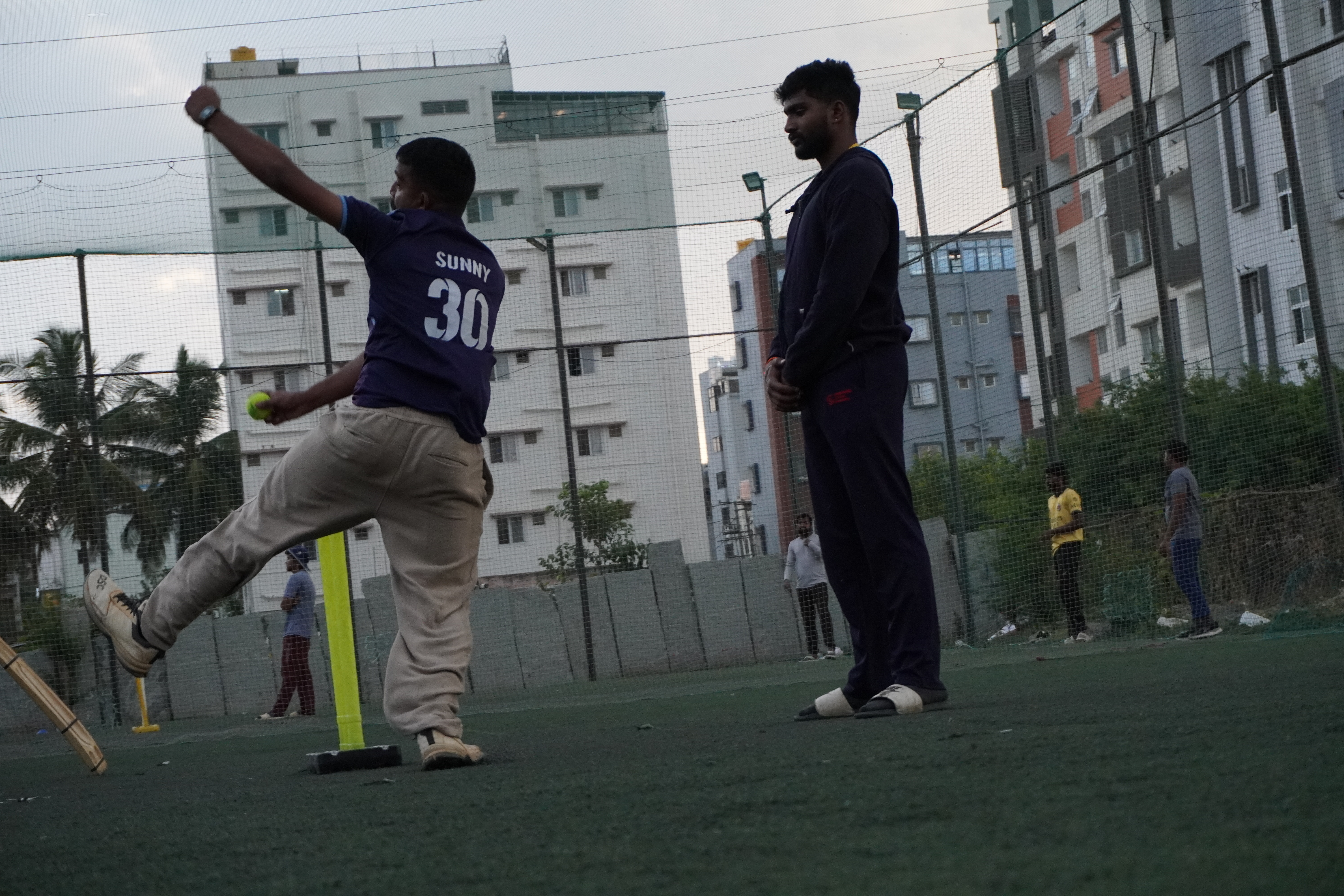 Indoor cricket photo