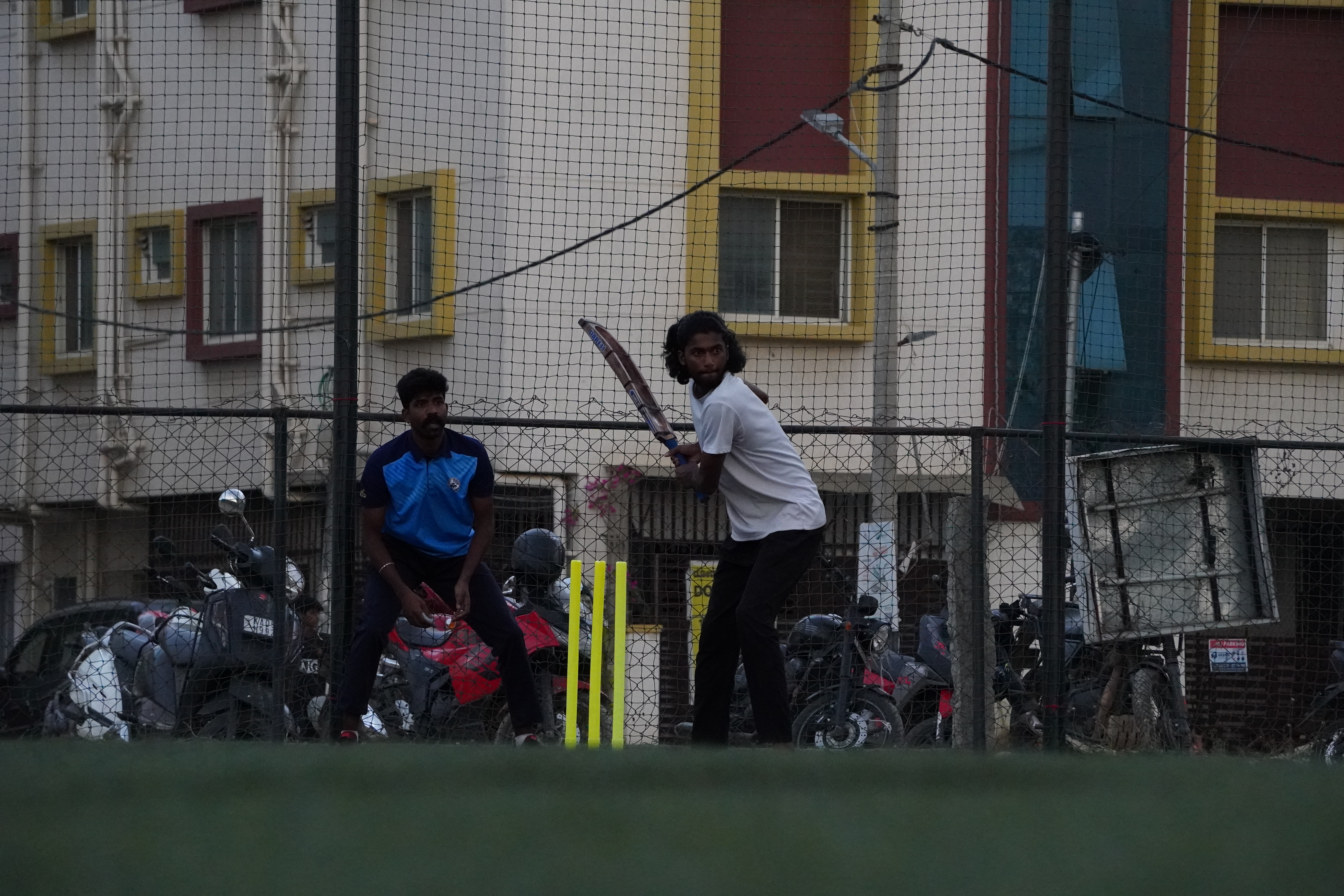 Indoor cricket photo