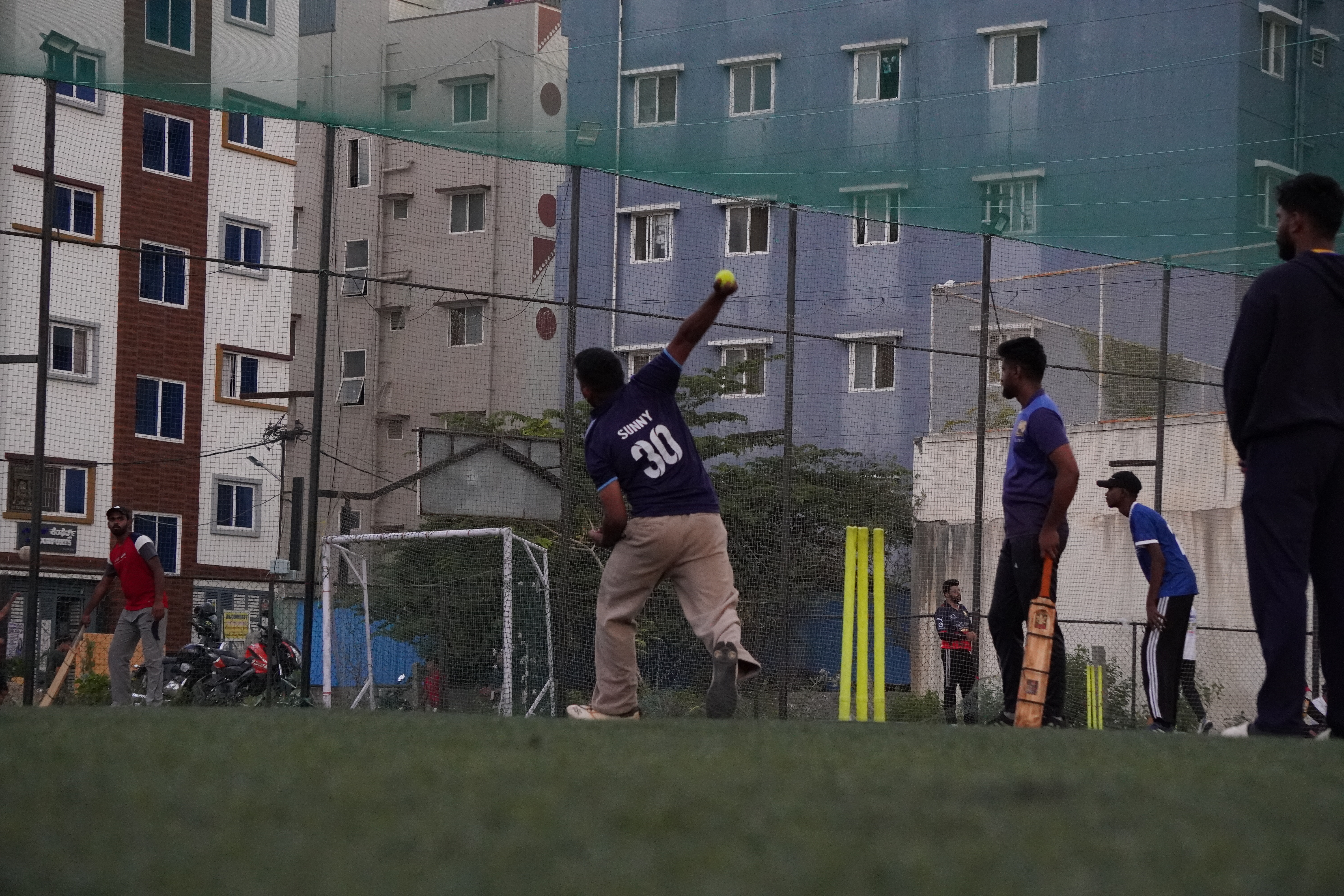 Indoor cricket photo
