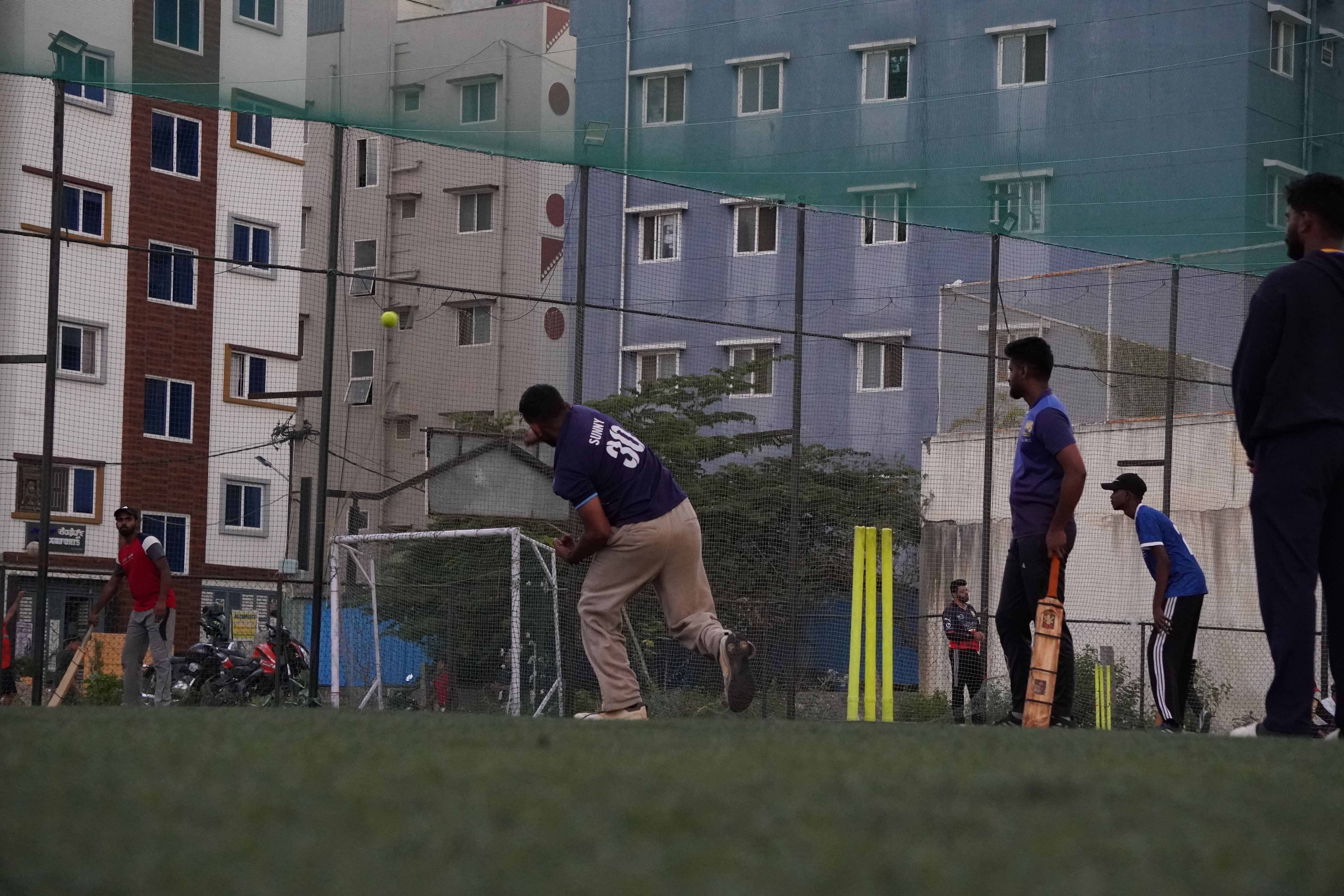 Indoor cricket photo