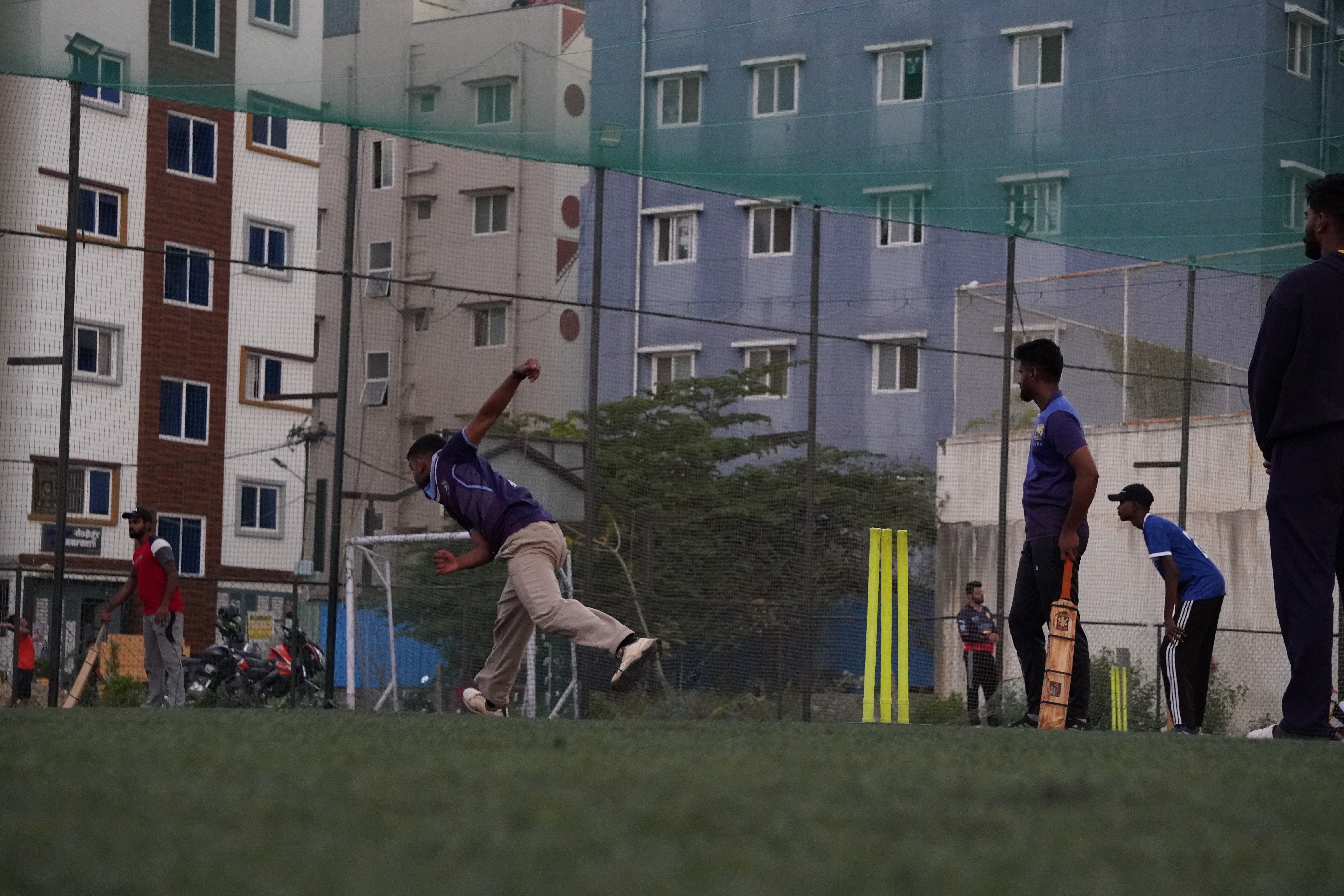 Indoor cricket photo