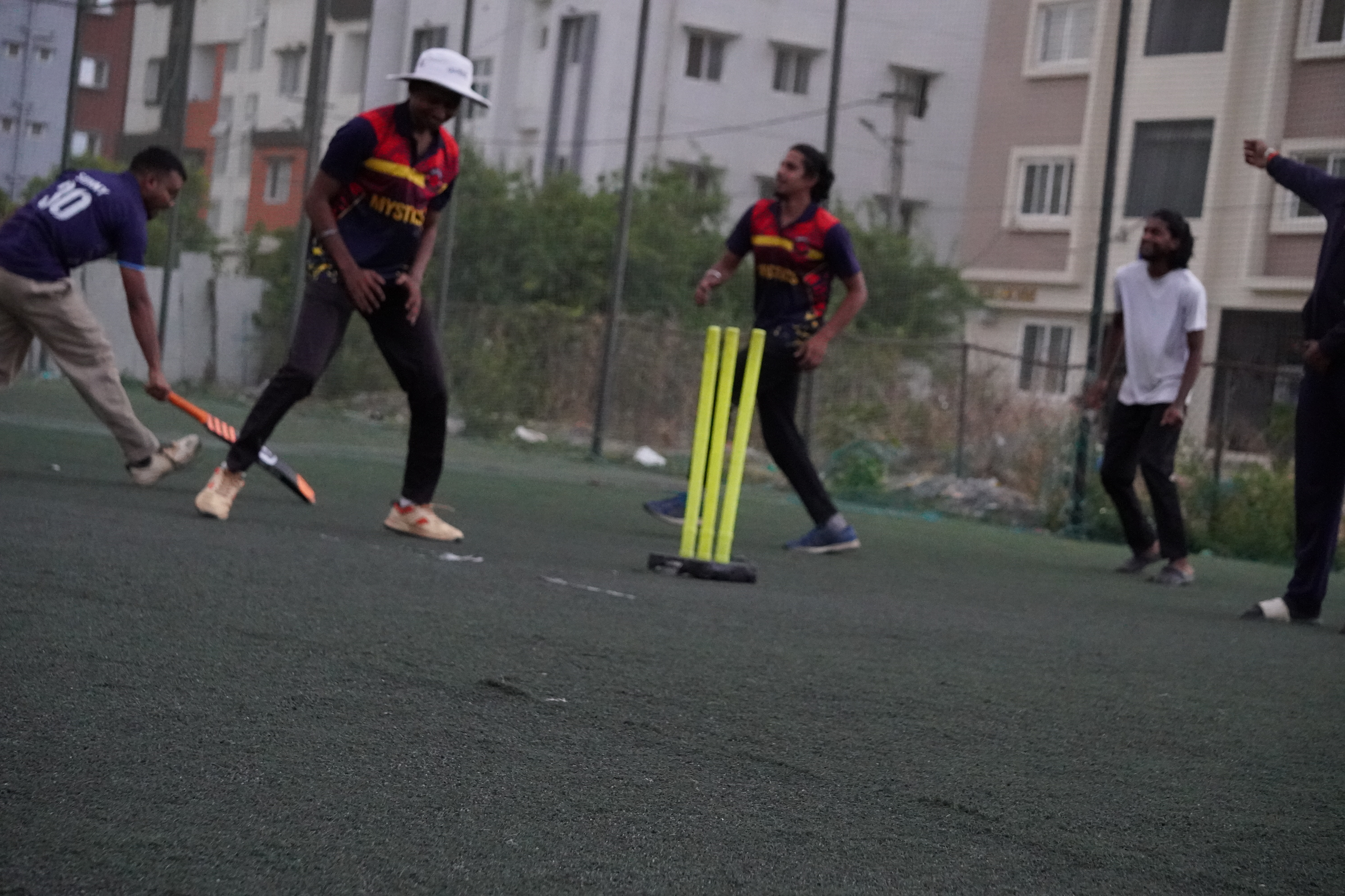 Indoor cricket photo