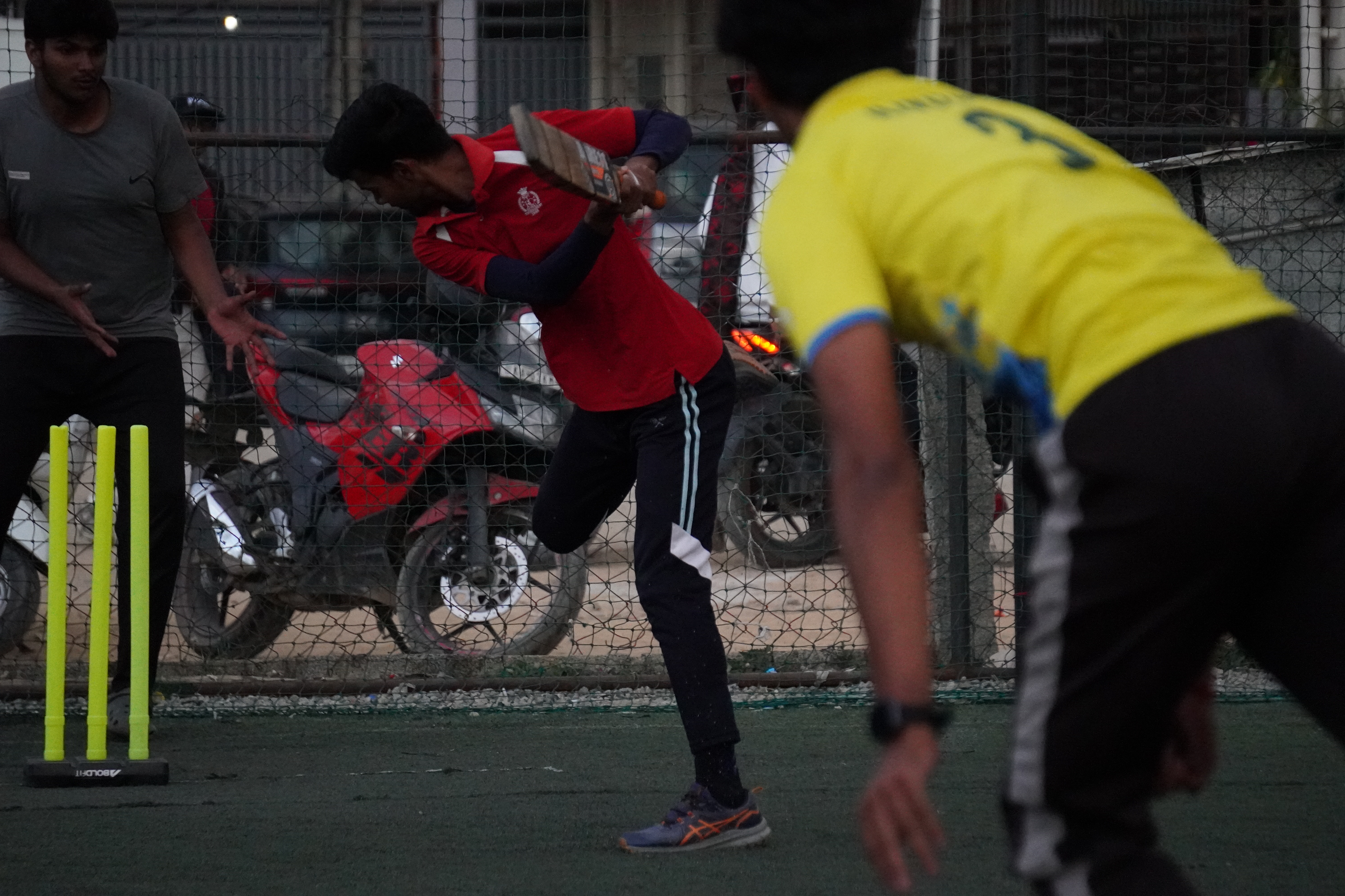 Indoor cricket photo