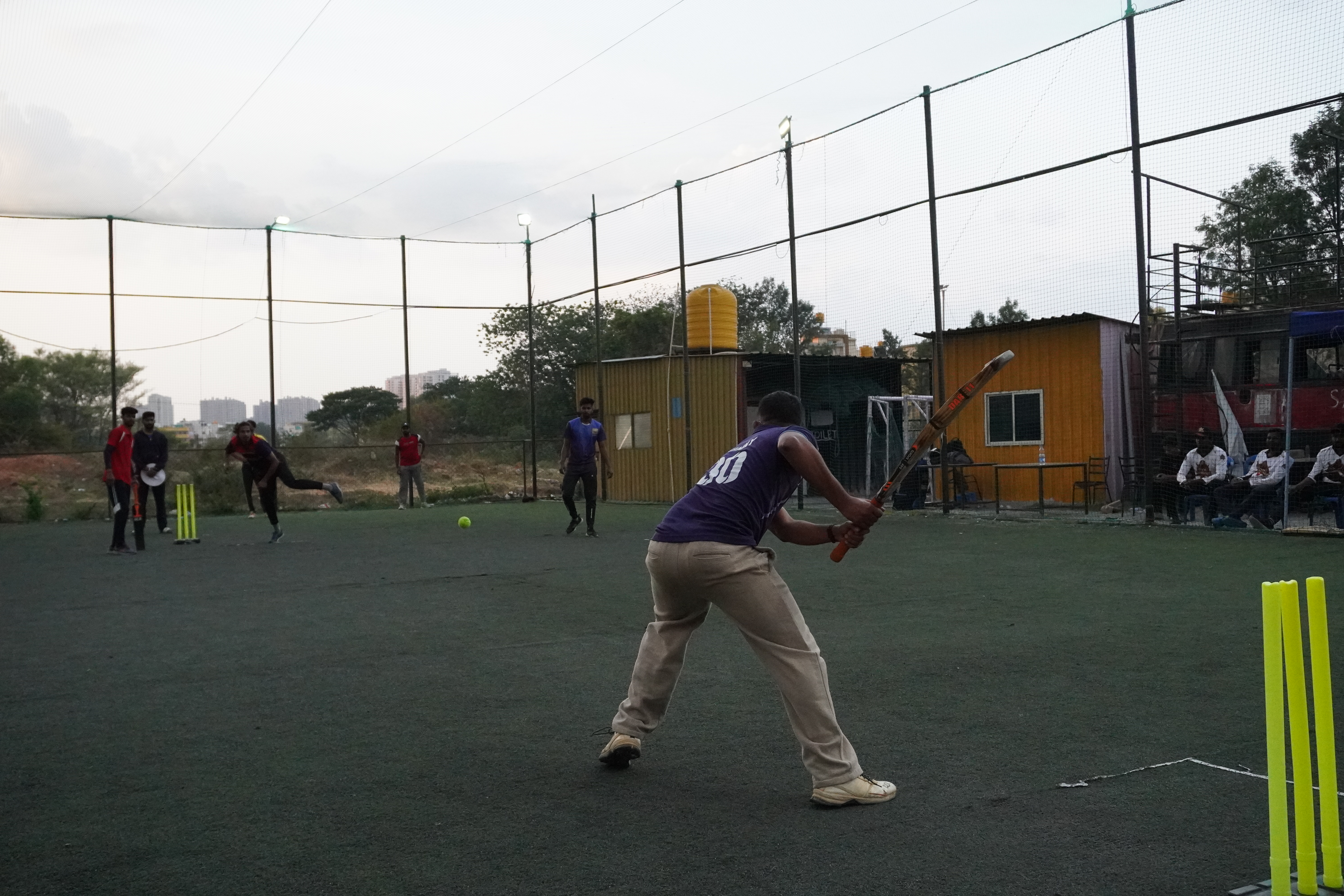 Indoor cricket photo