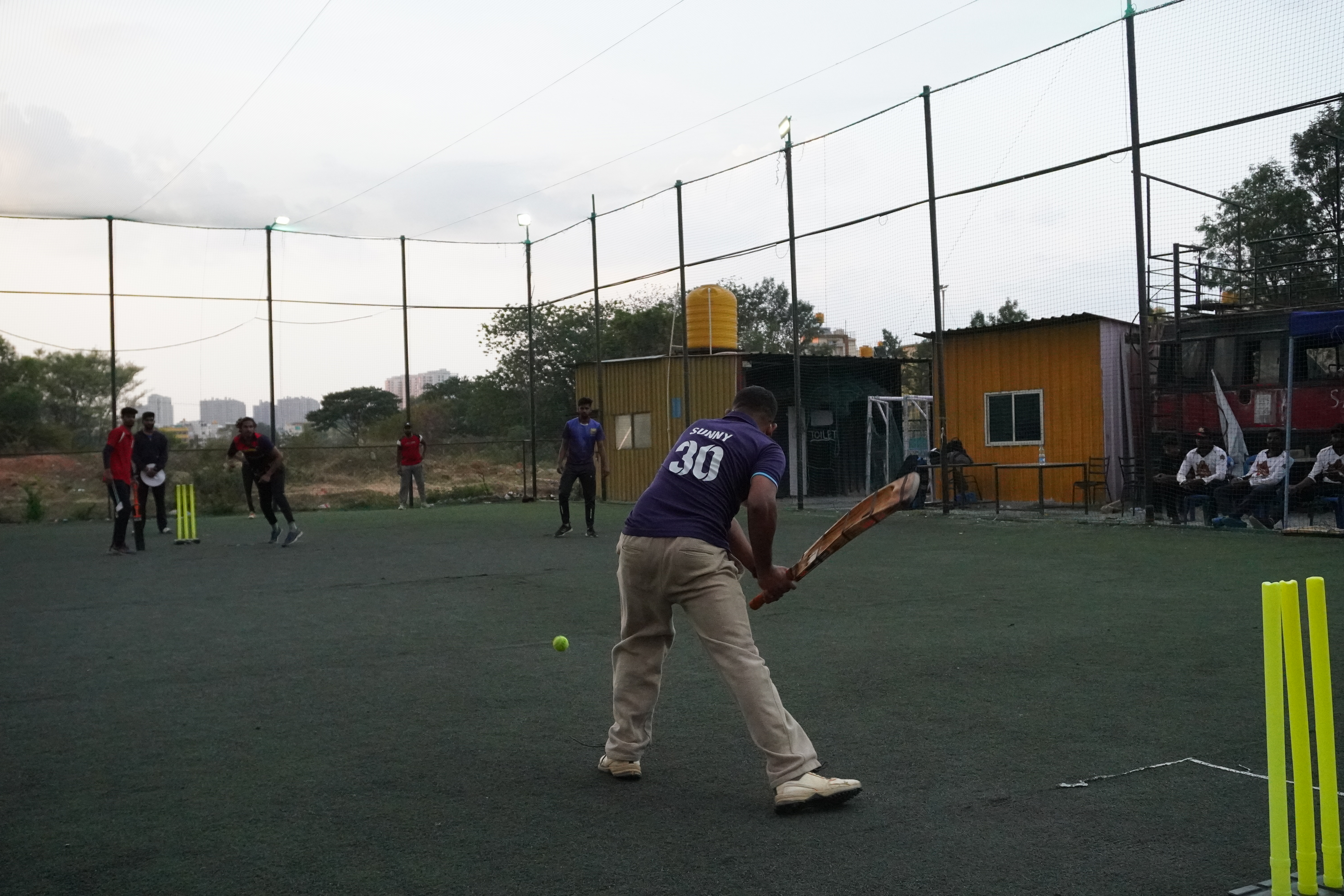Indoor cricket photo