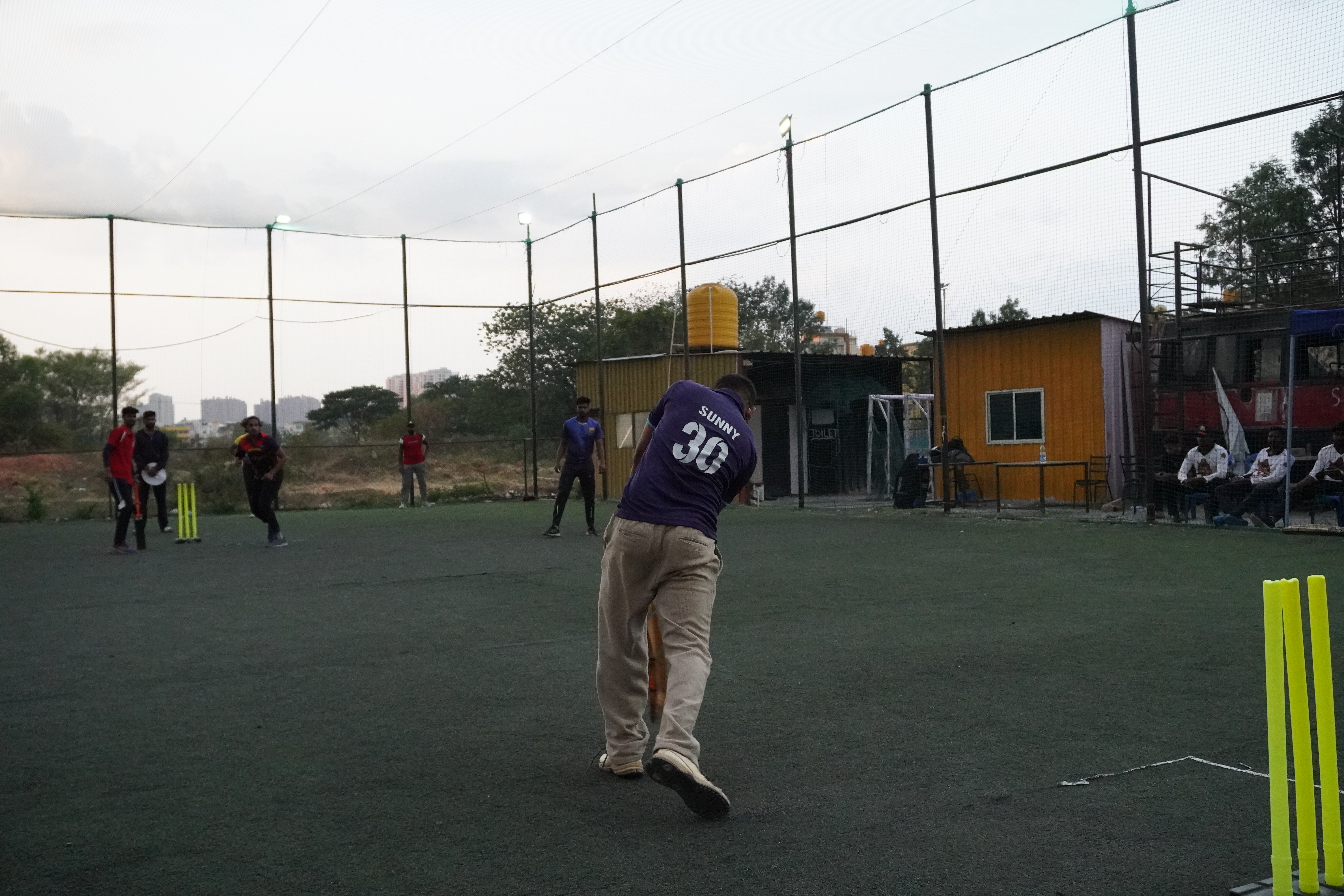 Indoor cricket photo