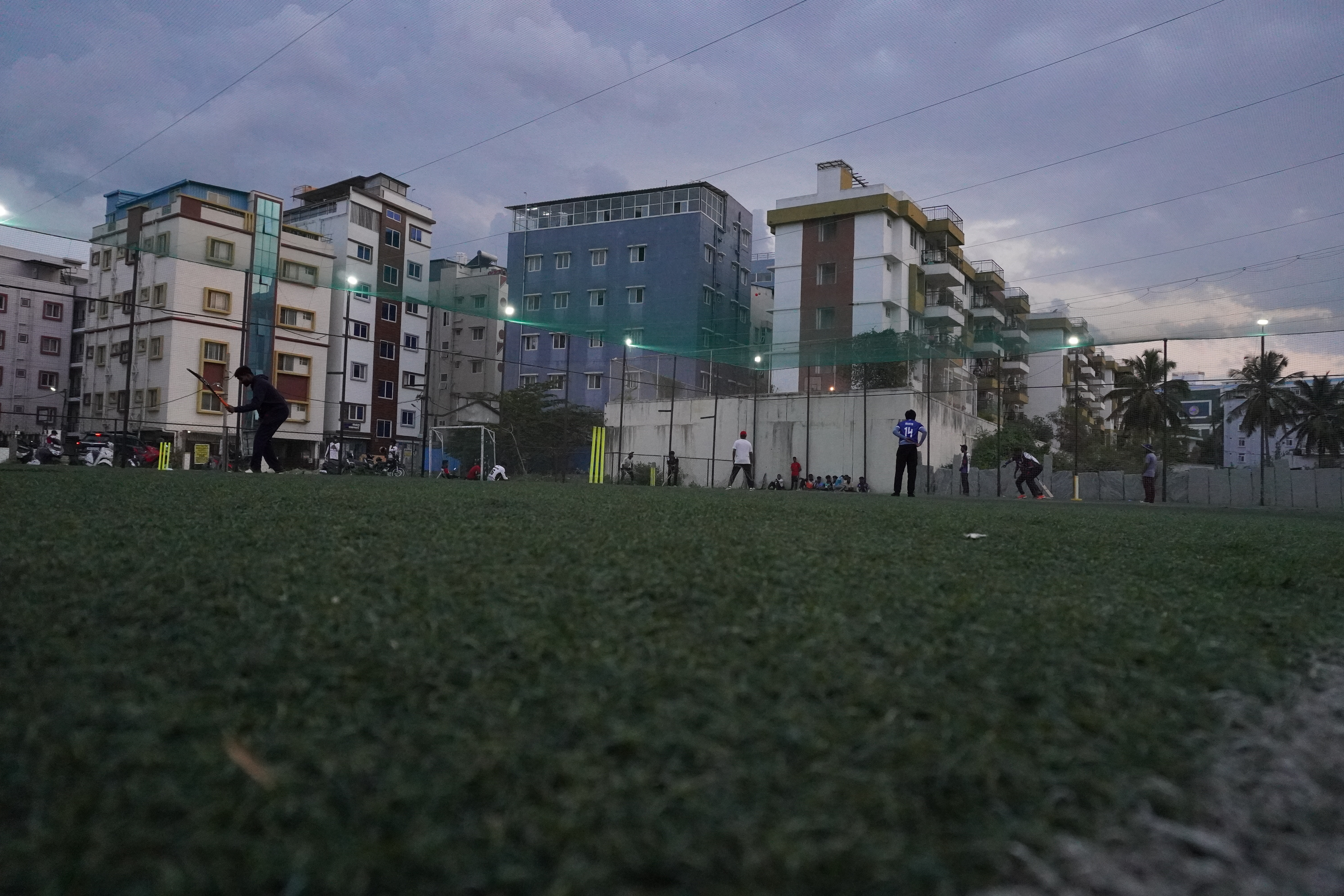 Indoor cricket photo