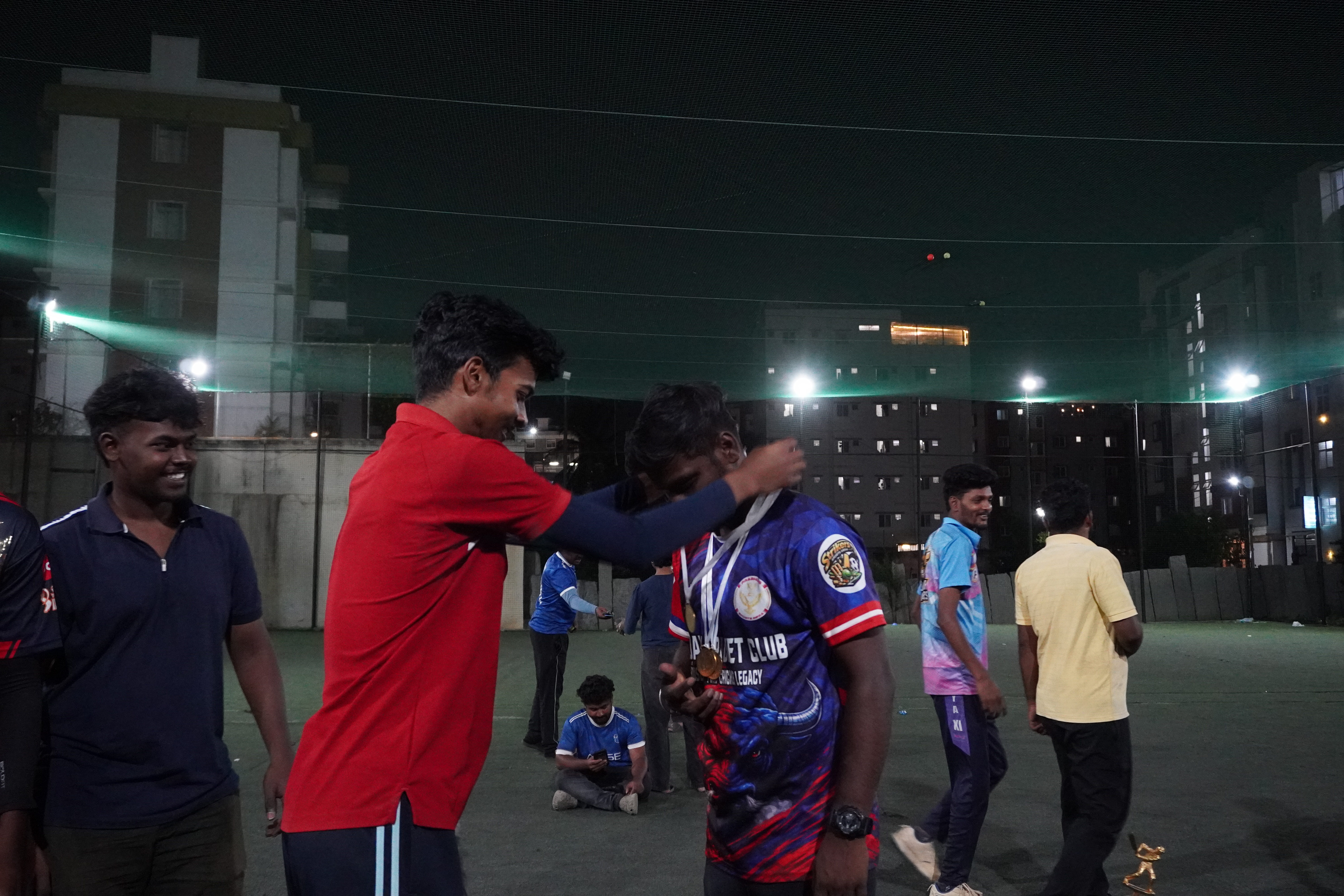 Indoor cricket photo