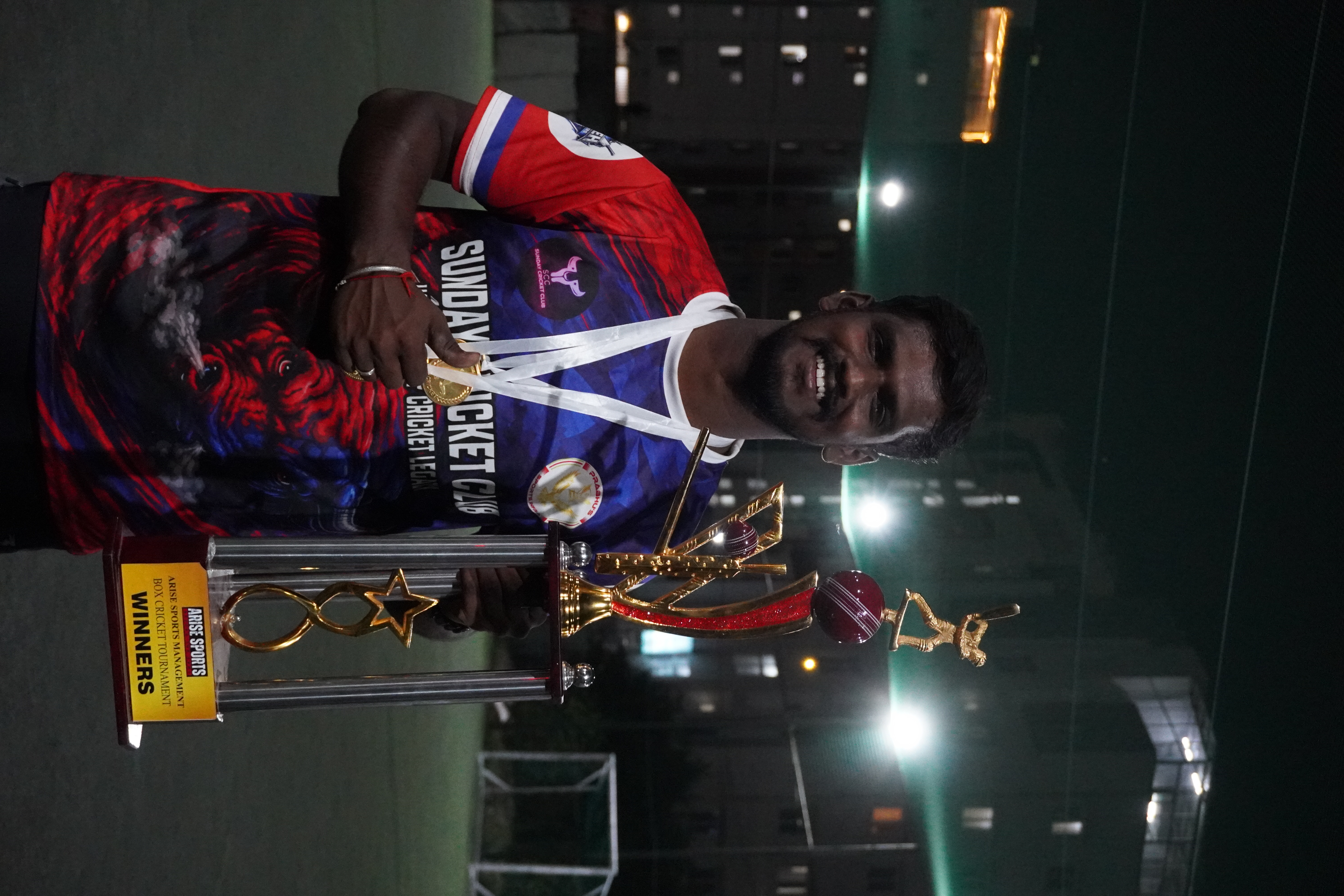 Indoor cricket photo