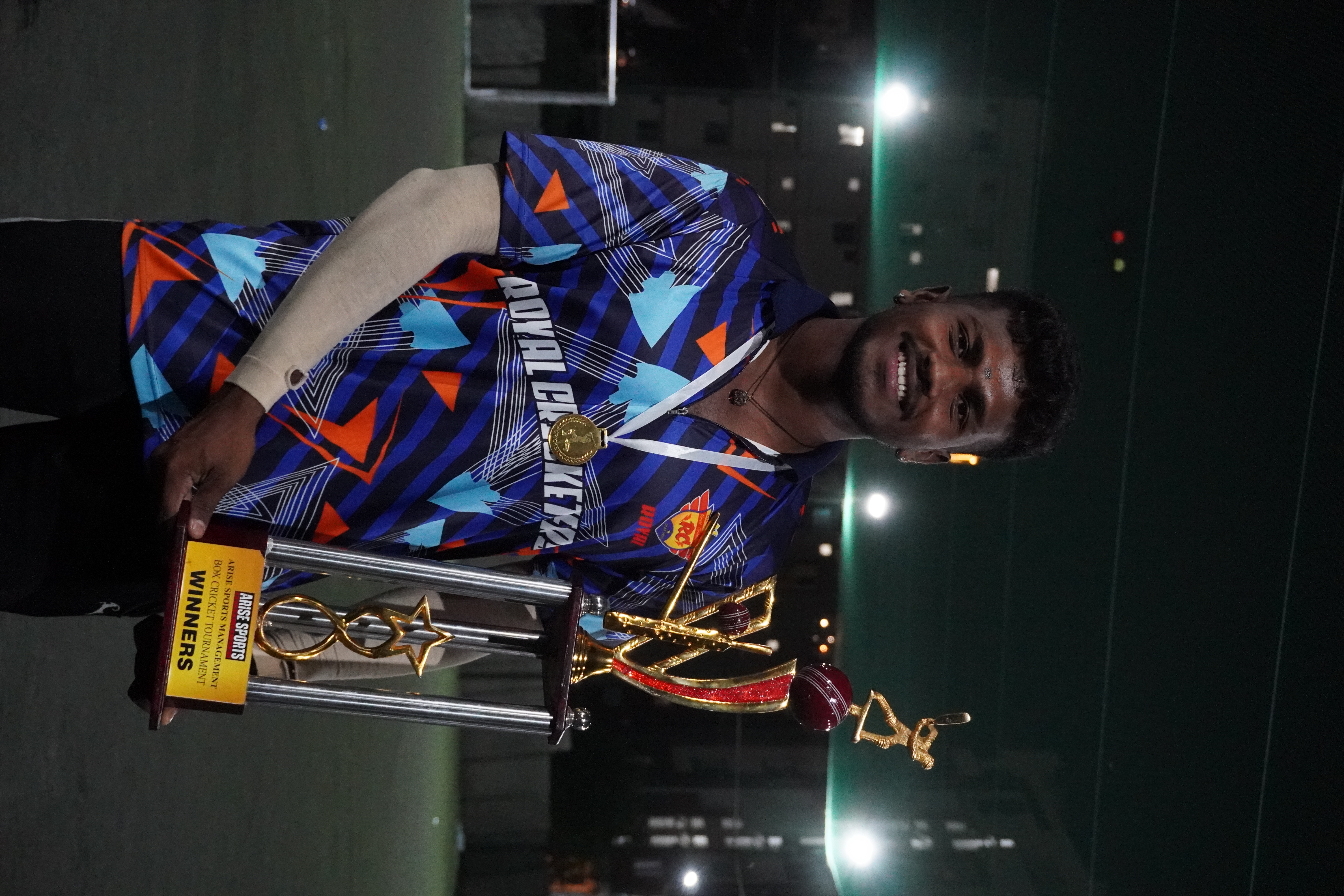Indoor cricket photo