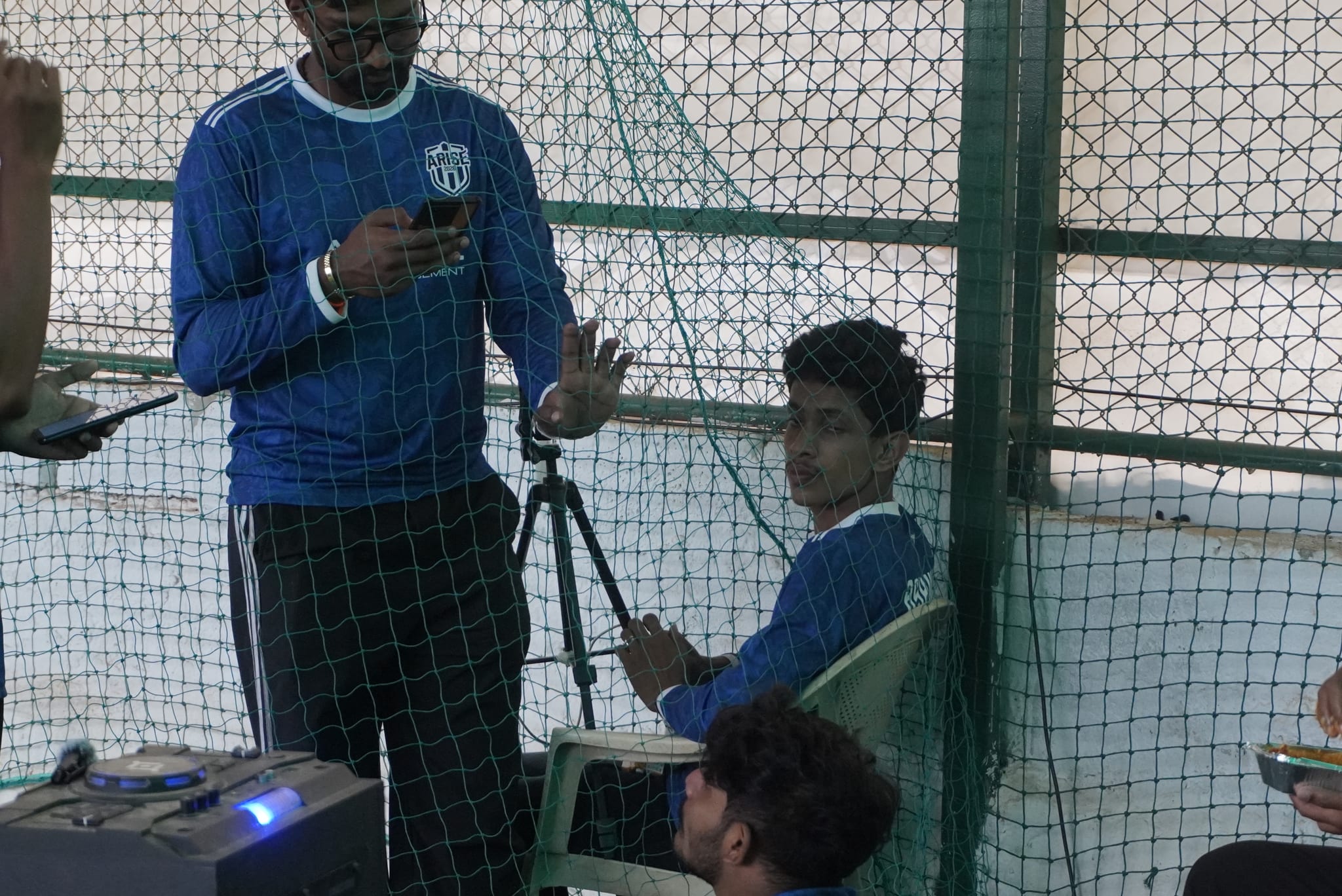 Indoor cricket photo