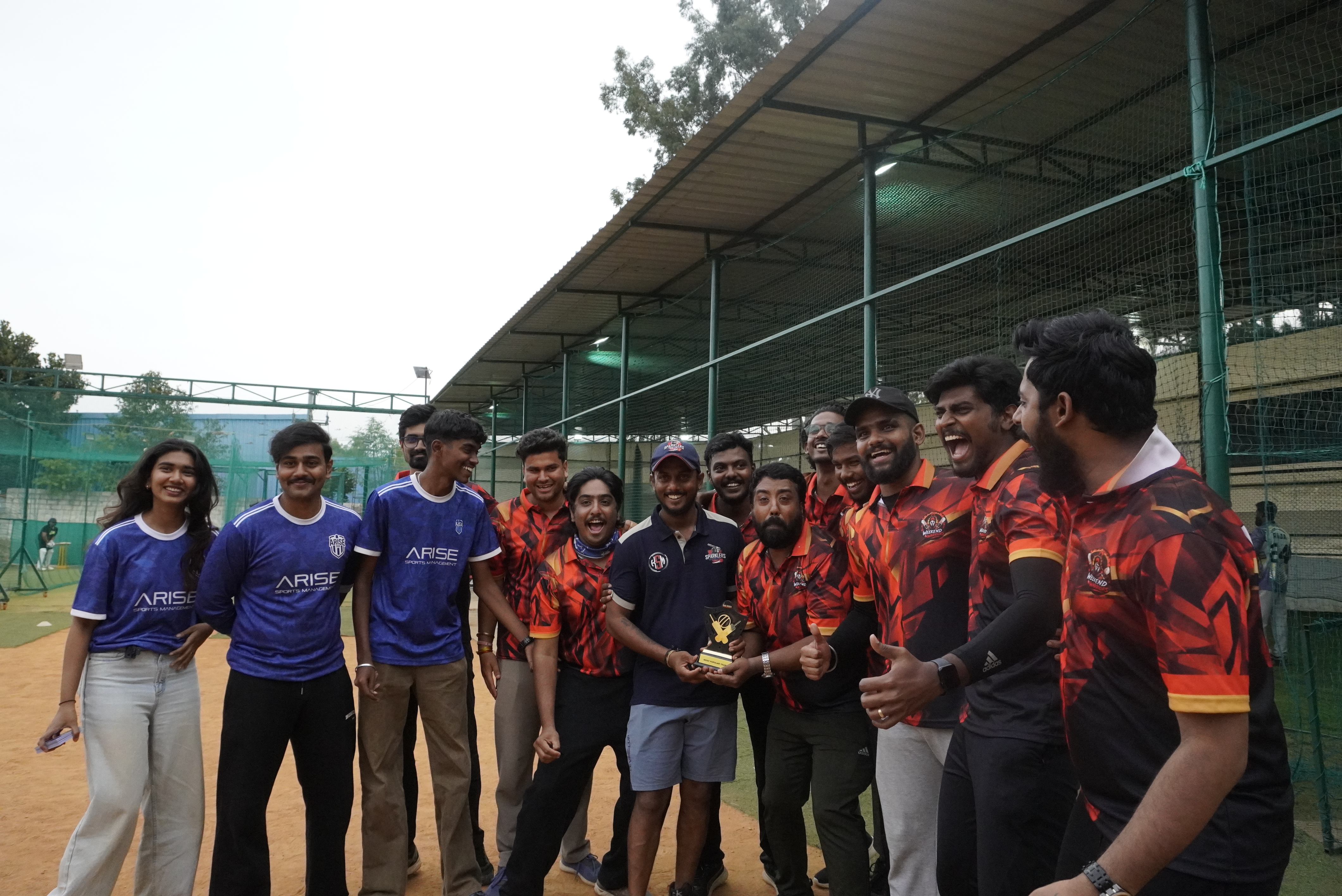 Indoor cricket photo