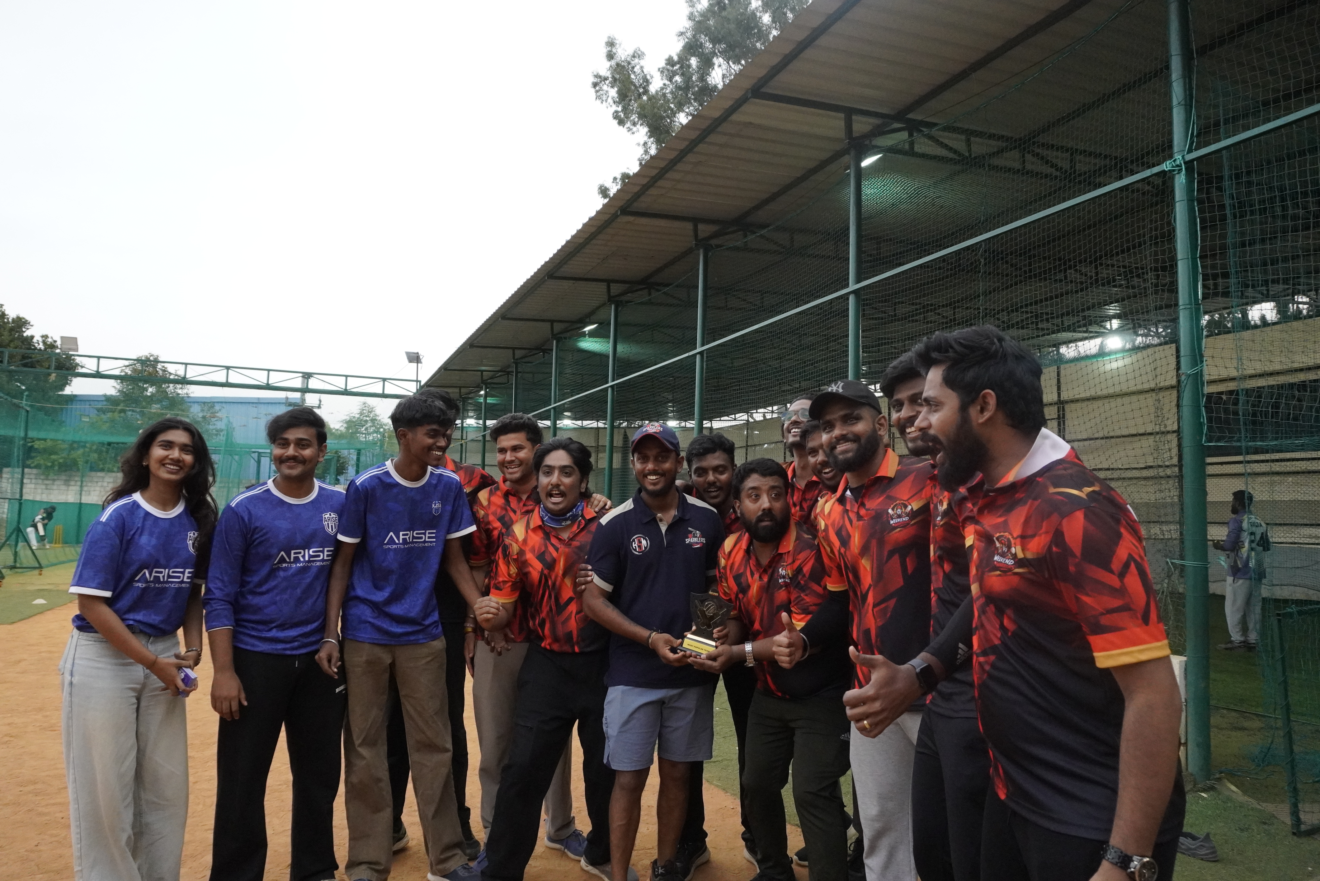 Indoor cricket photo