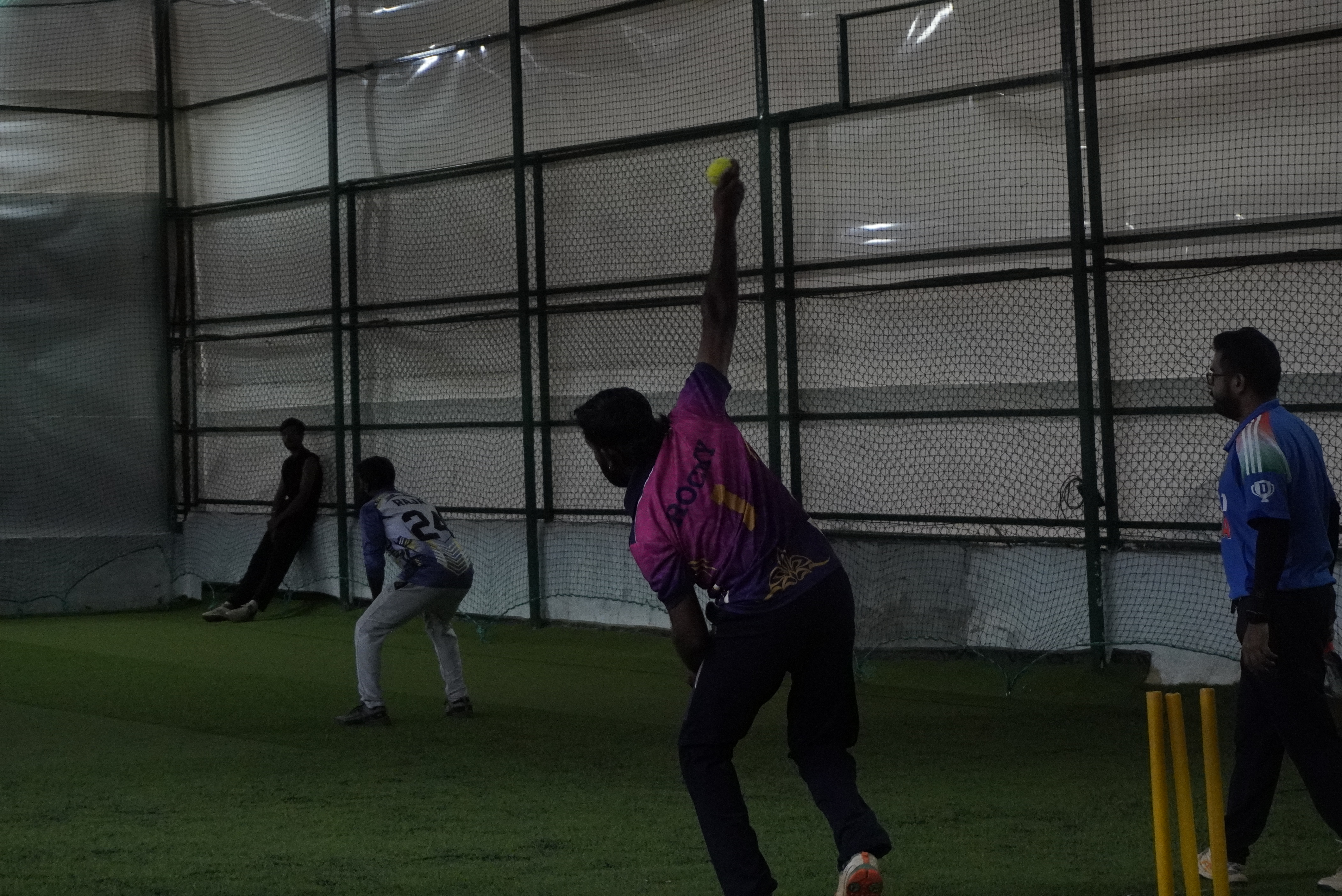 Indoor cricket photo