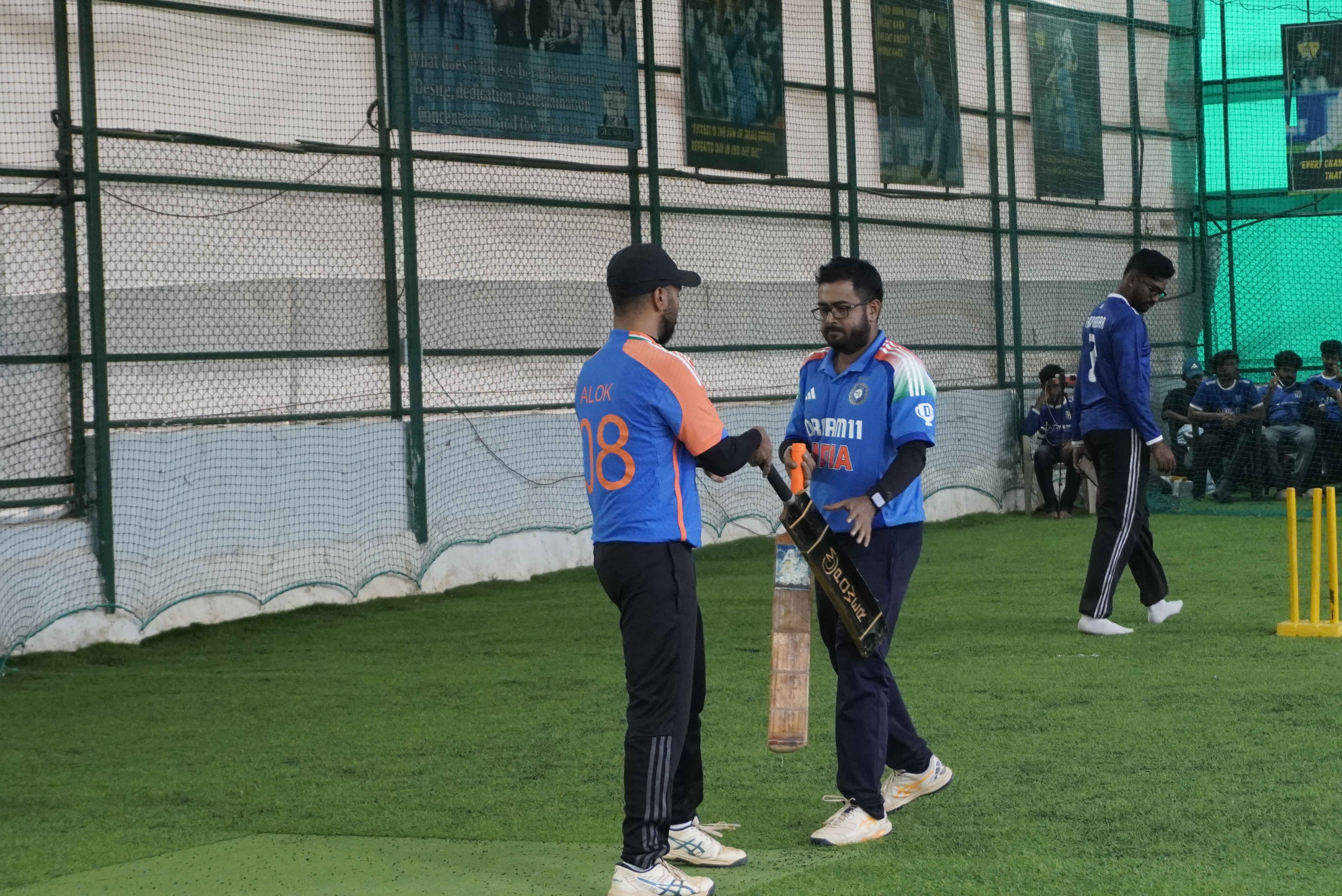 Indoor cricket photo