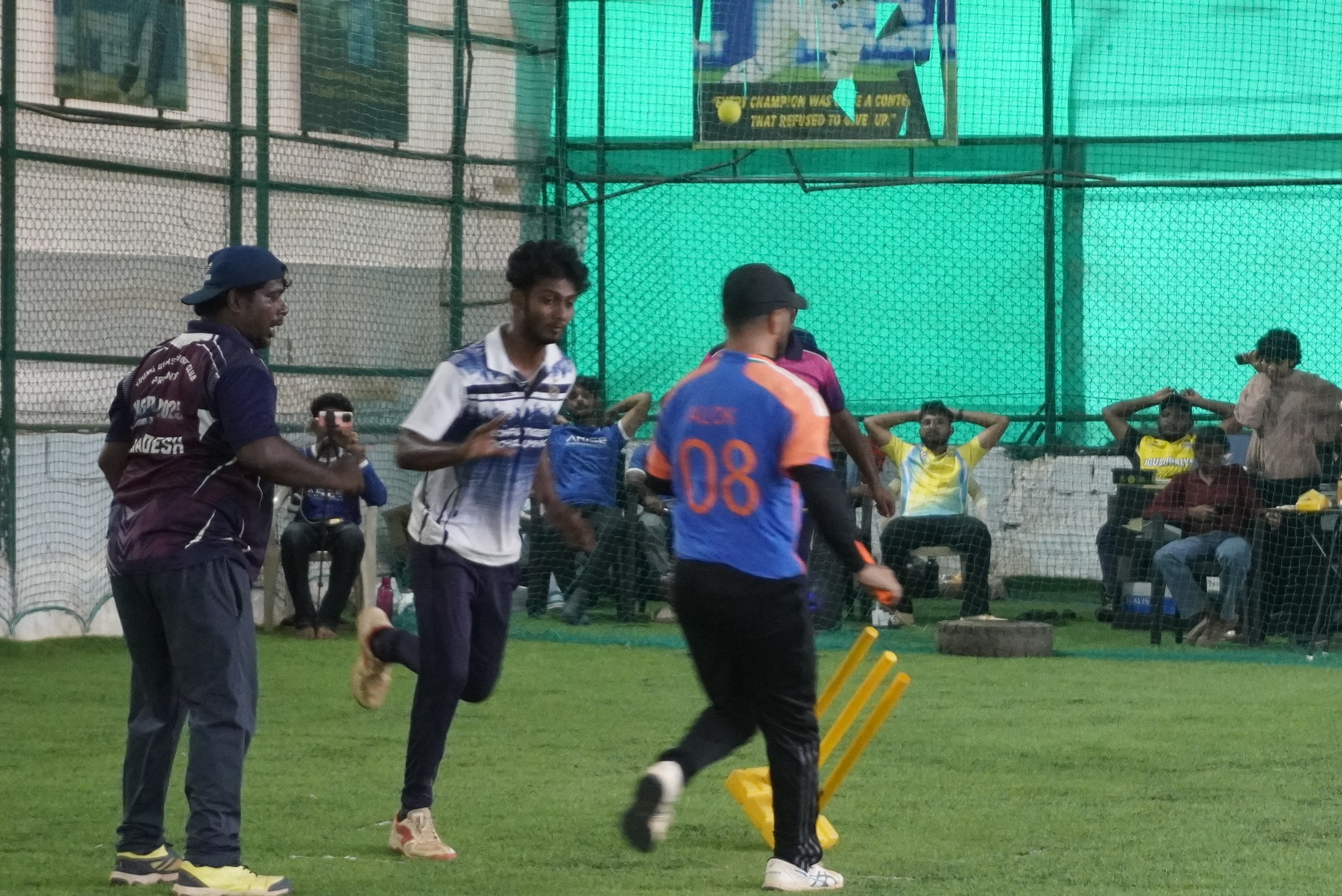 Indoor cricket photo