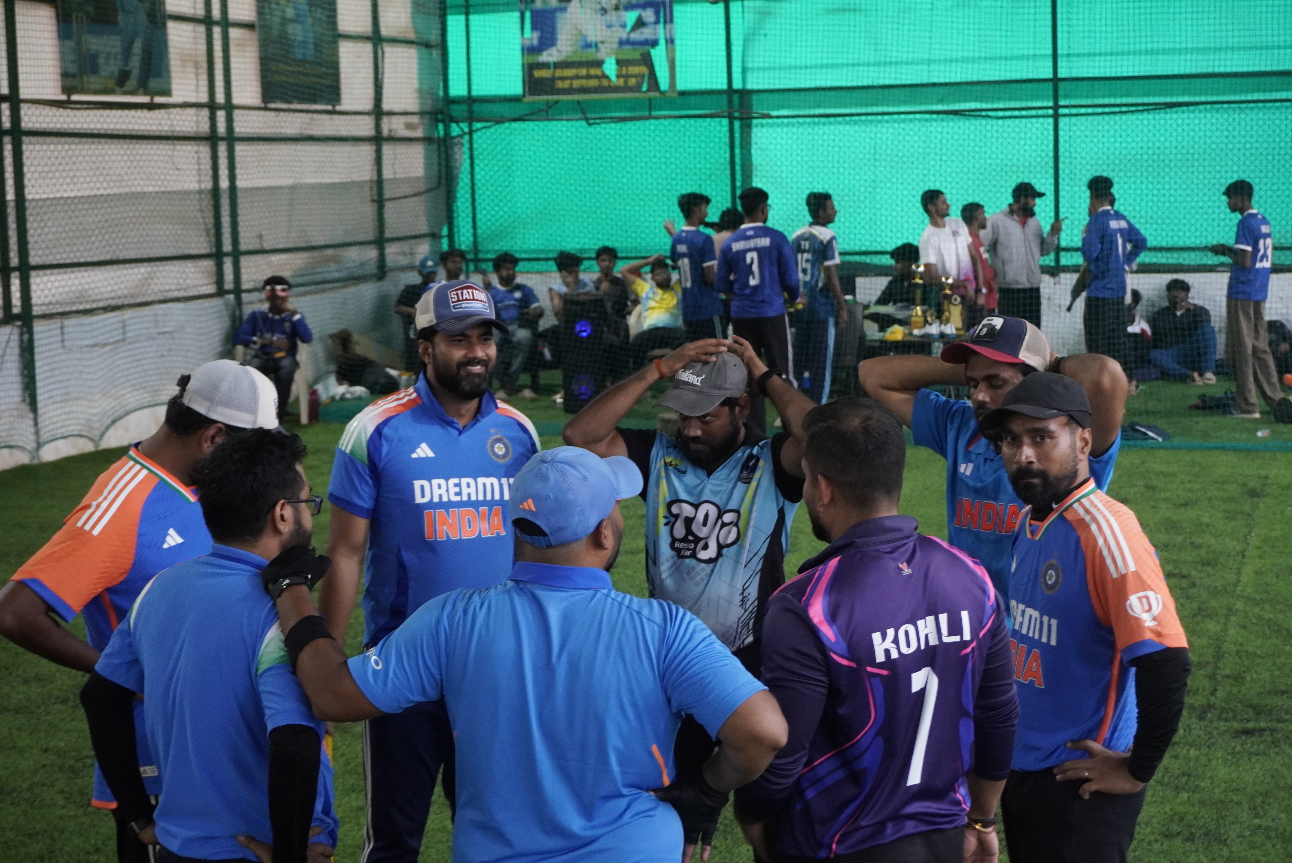 Indoor cricket photo