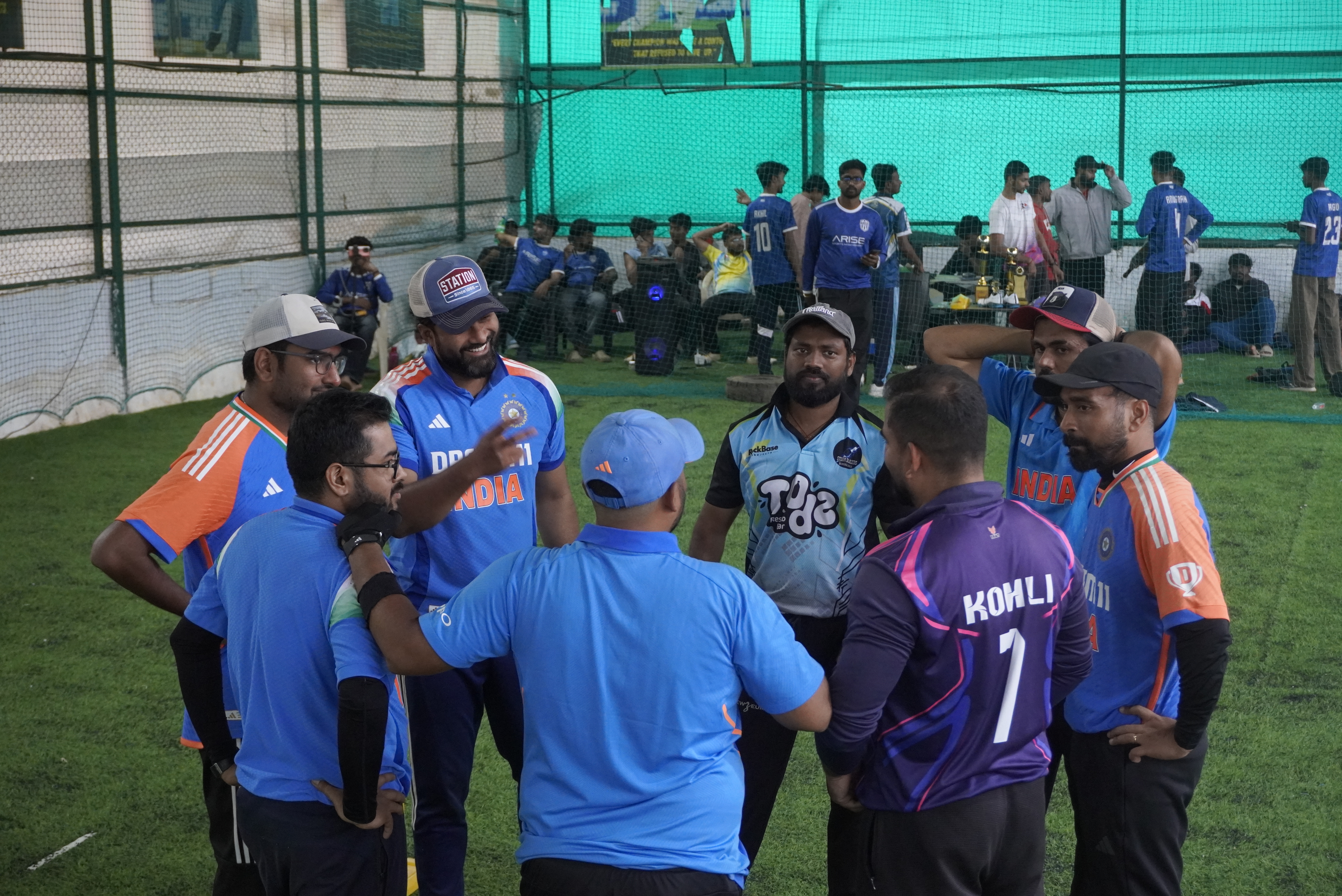 Indoor cricket photo