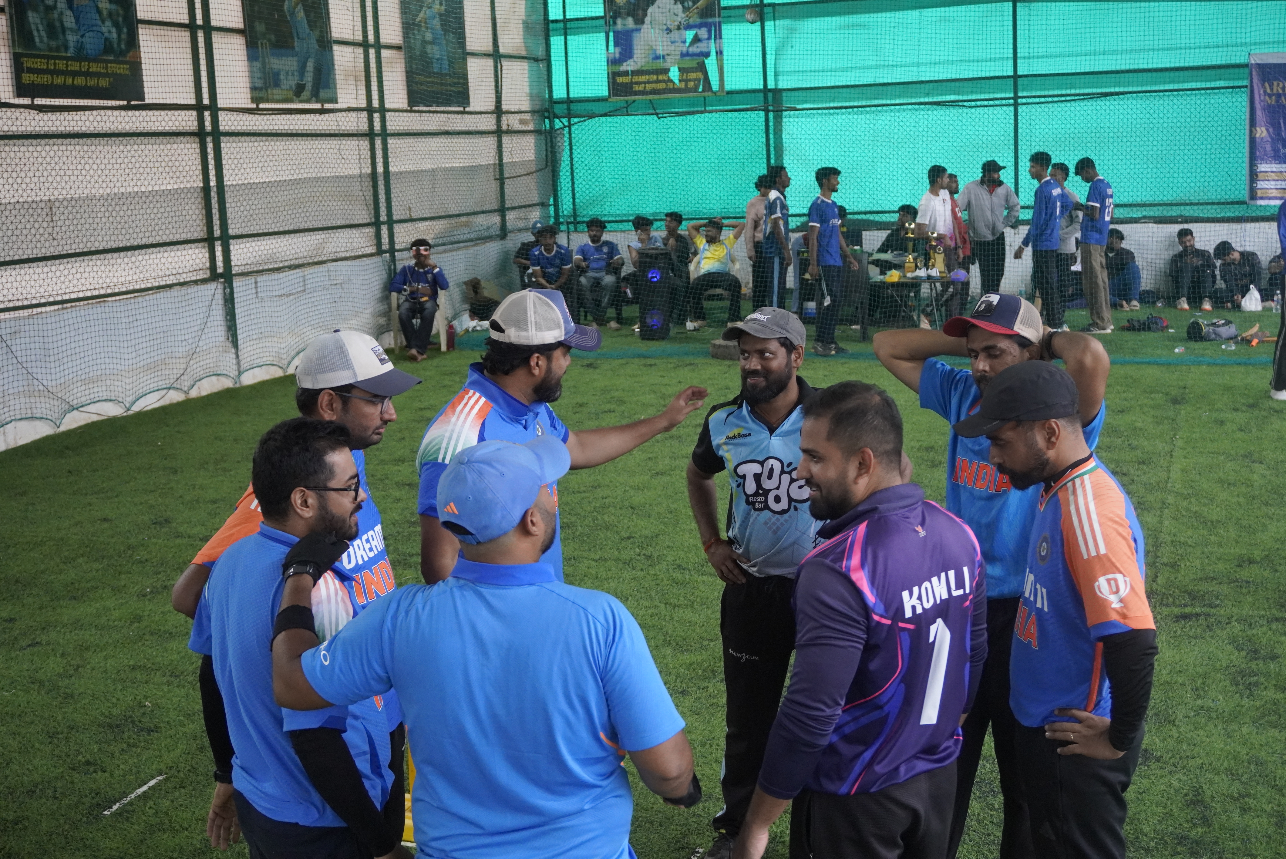 Indoor cricket photo