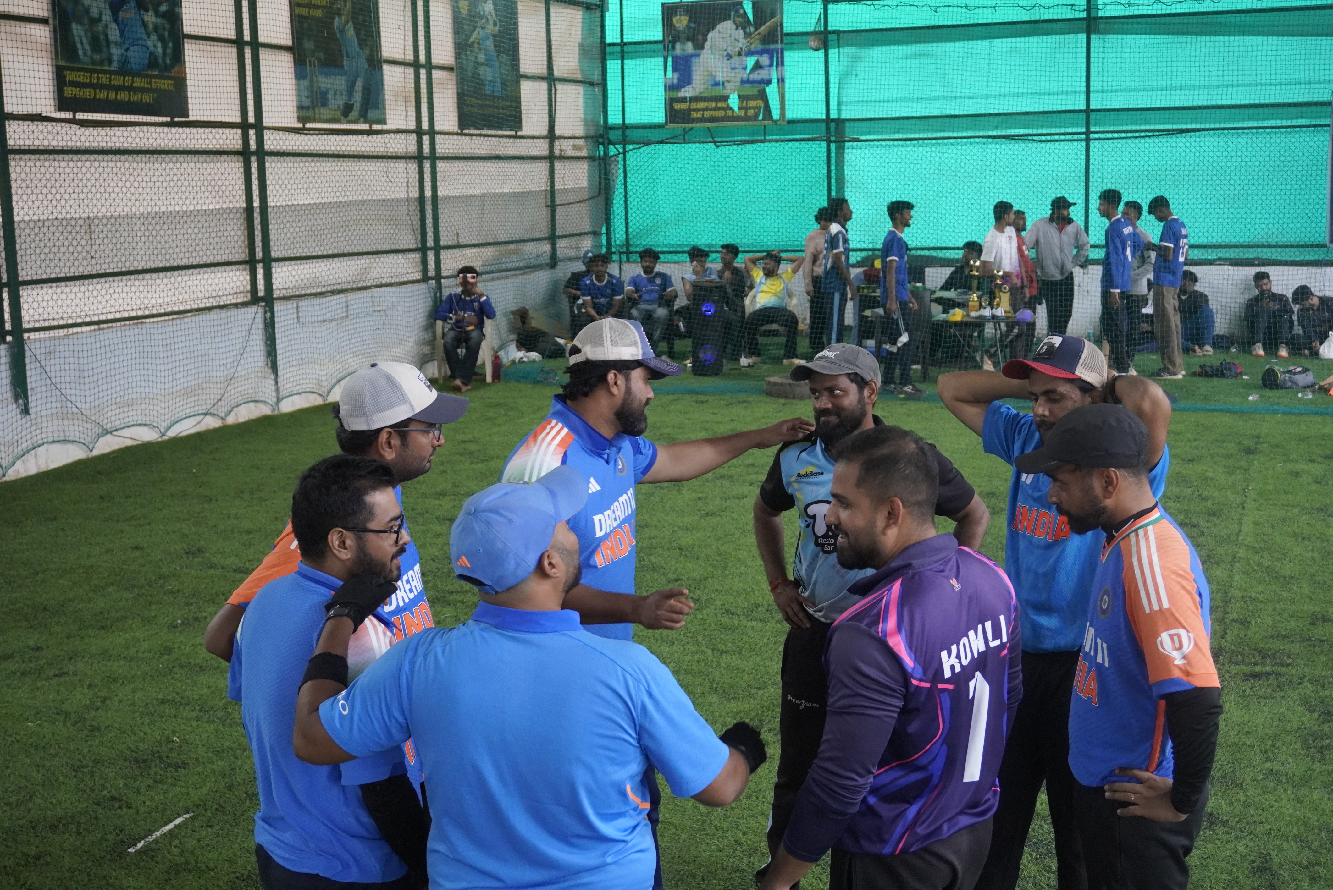Indoor cricket photo