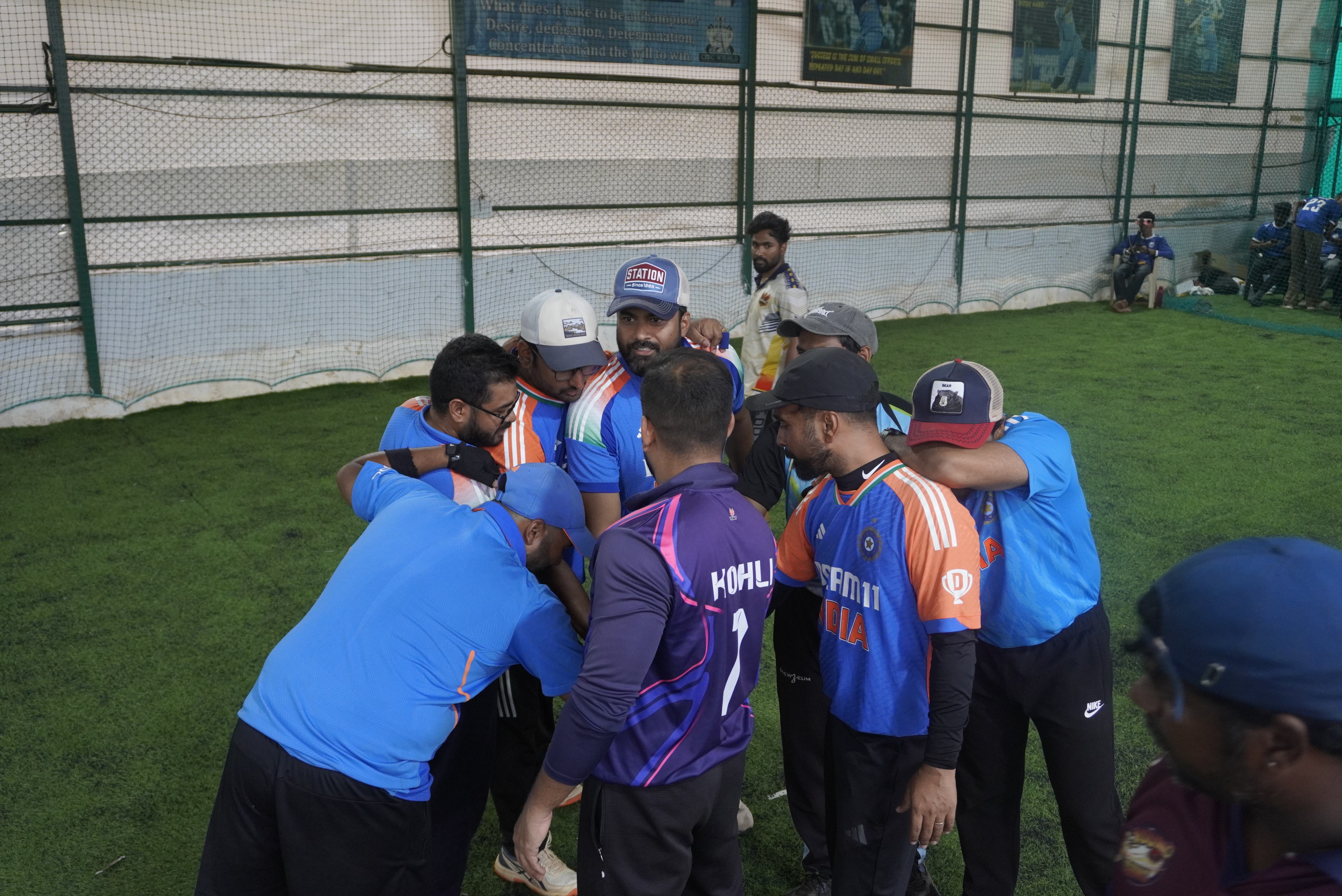 Indoor cricket photo