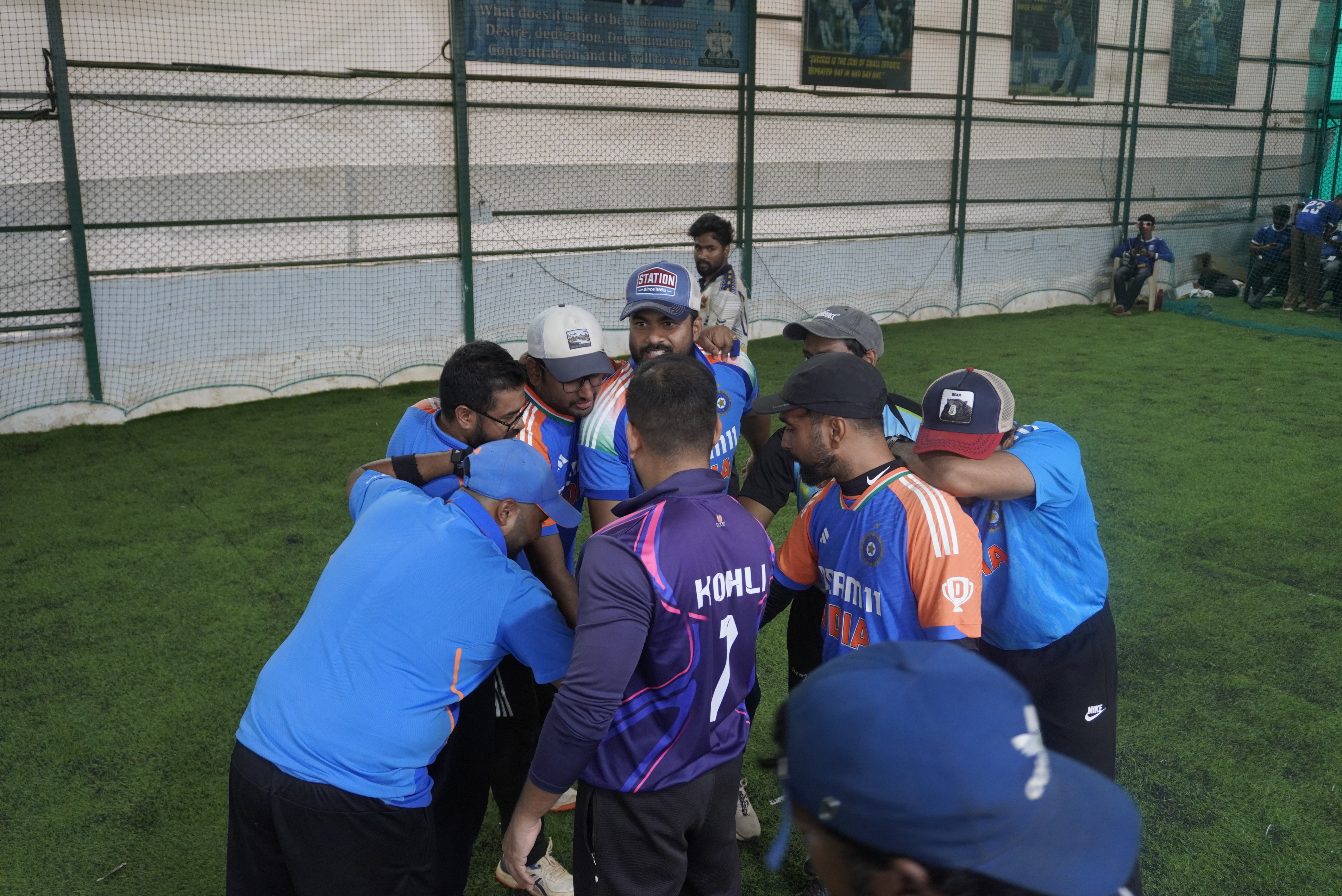 Indoor cricket photo