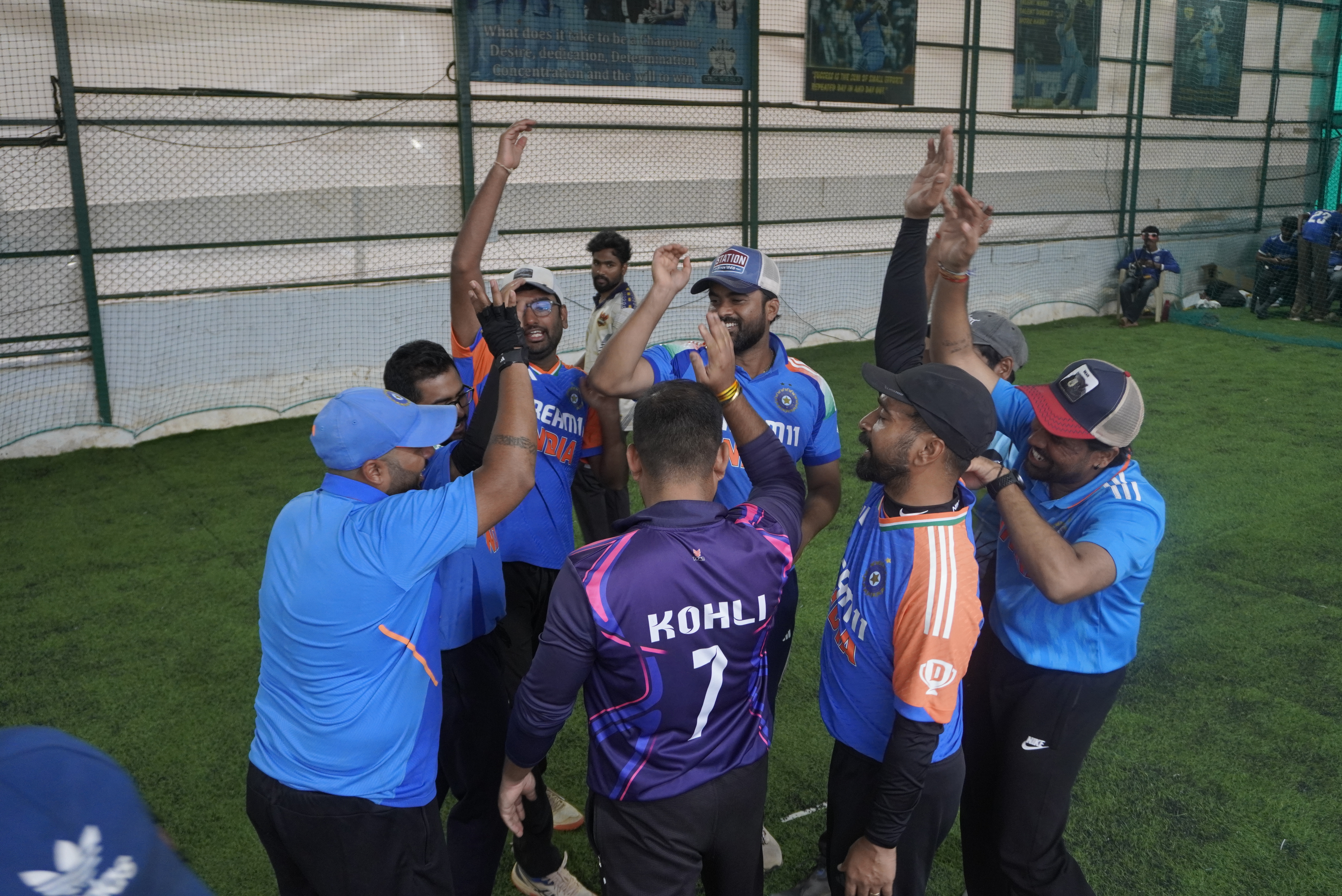 Indoor cricket photo