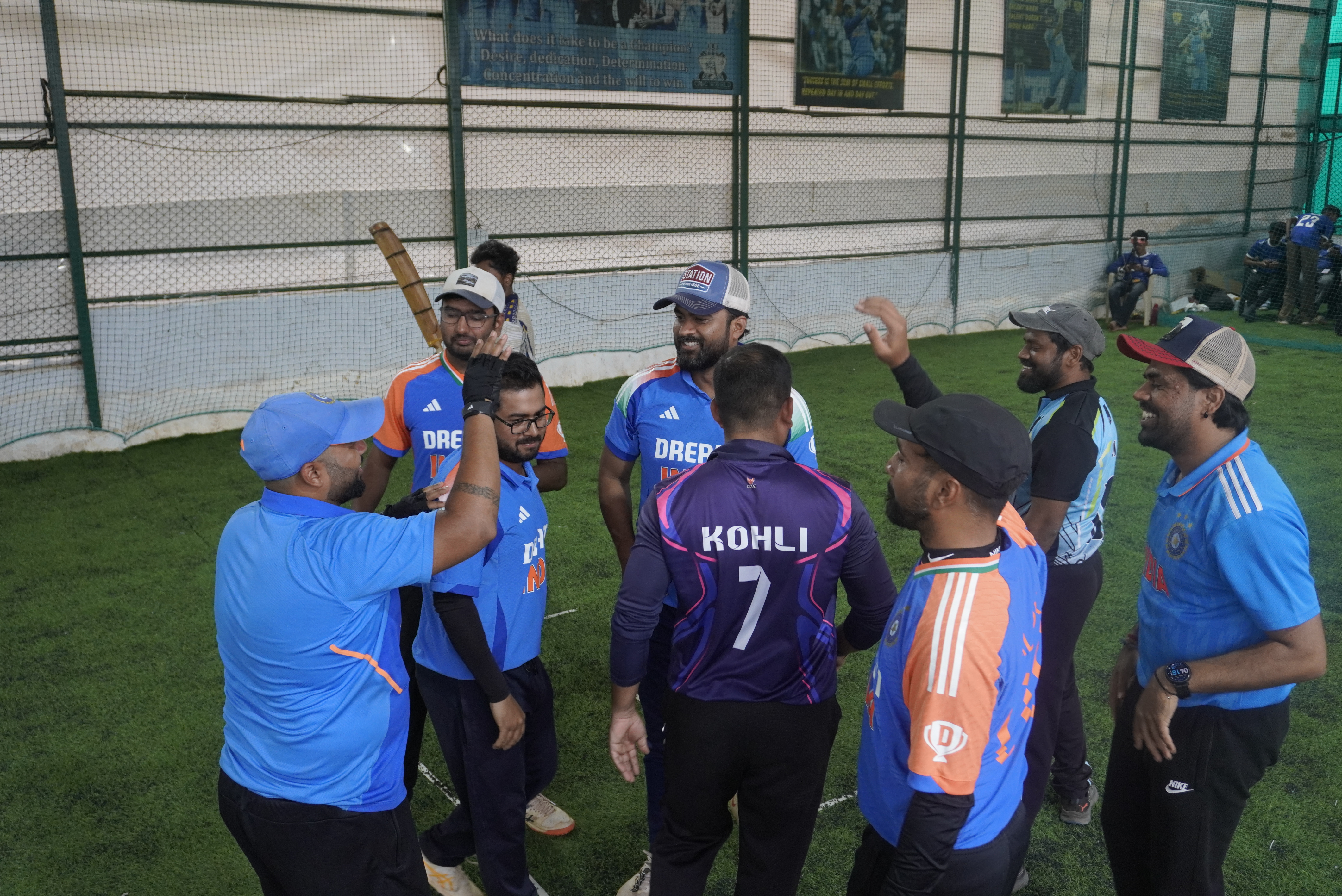 Indoor cricket photo