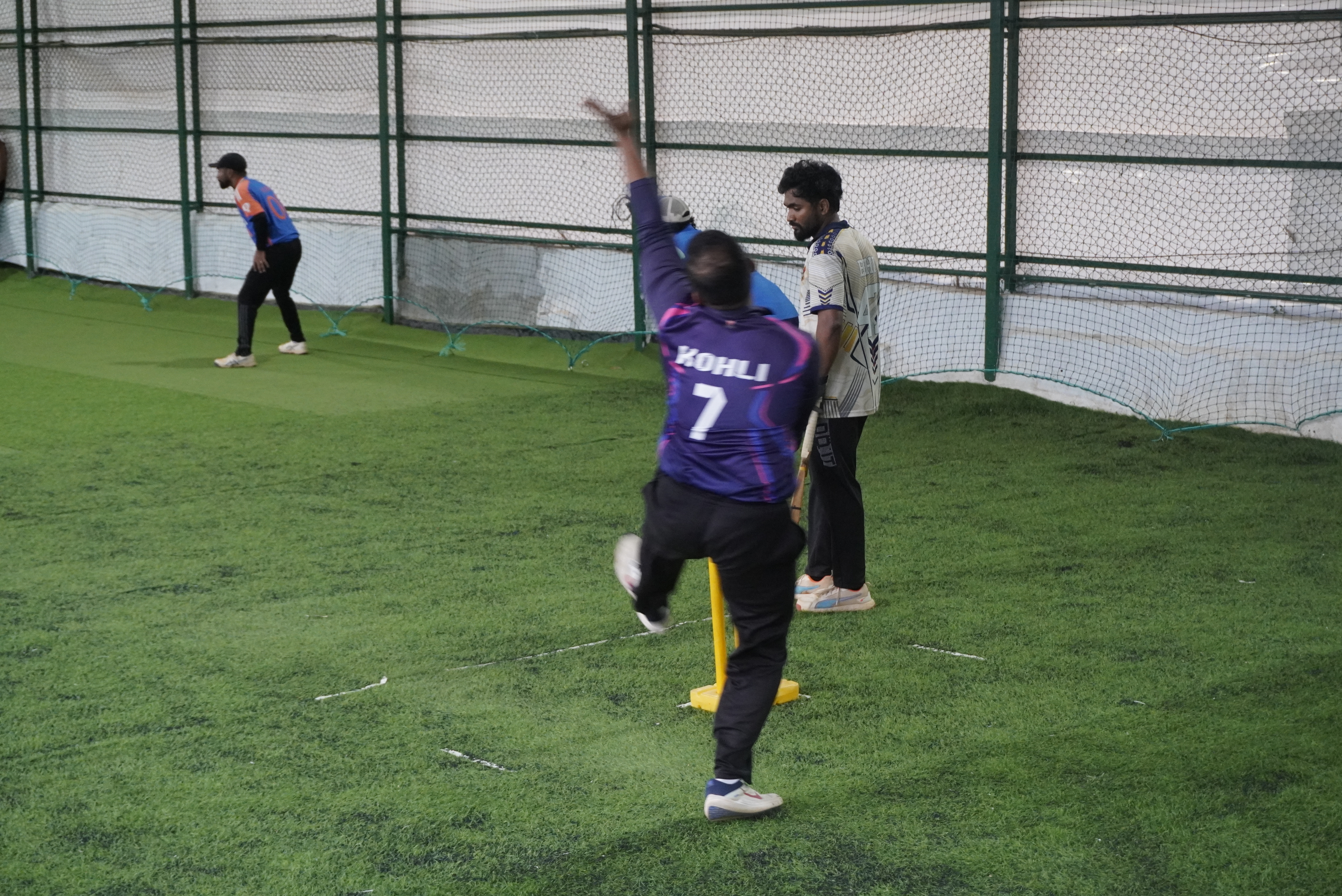 Indoor cricket photo