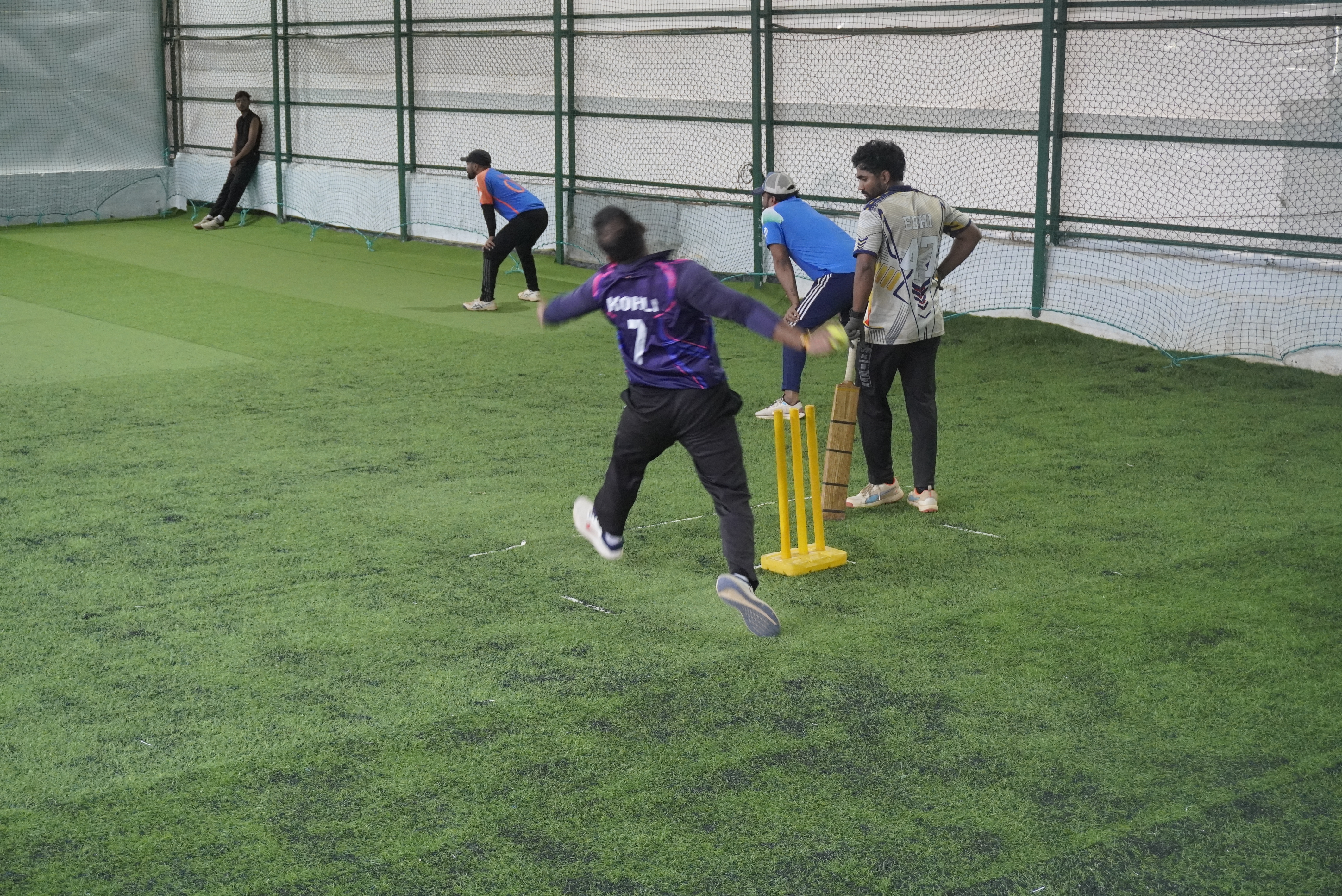 Indoor cricket photo