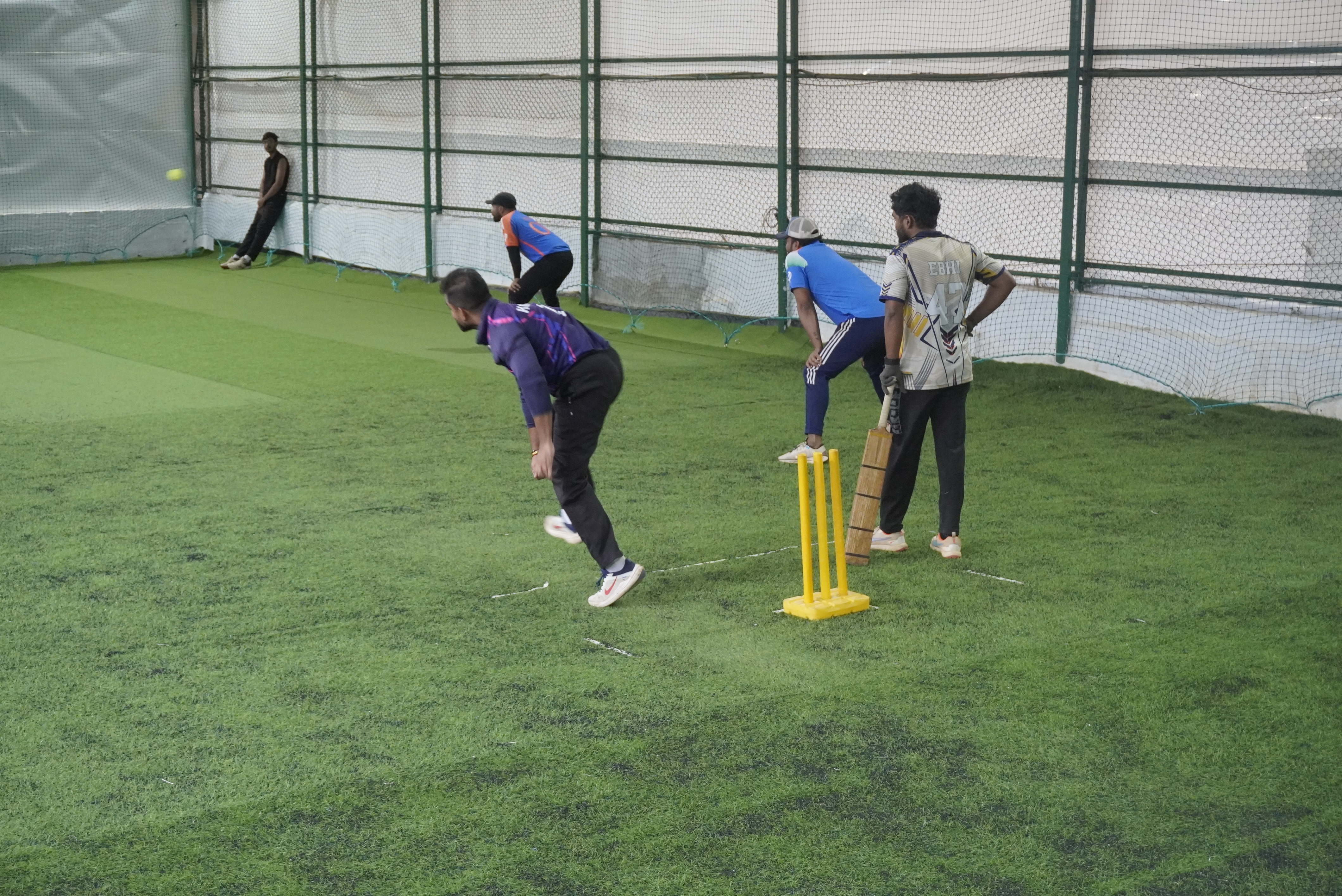 Indoor cricket photo