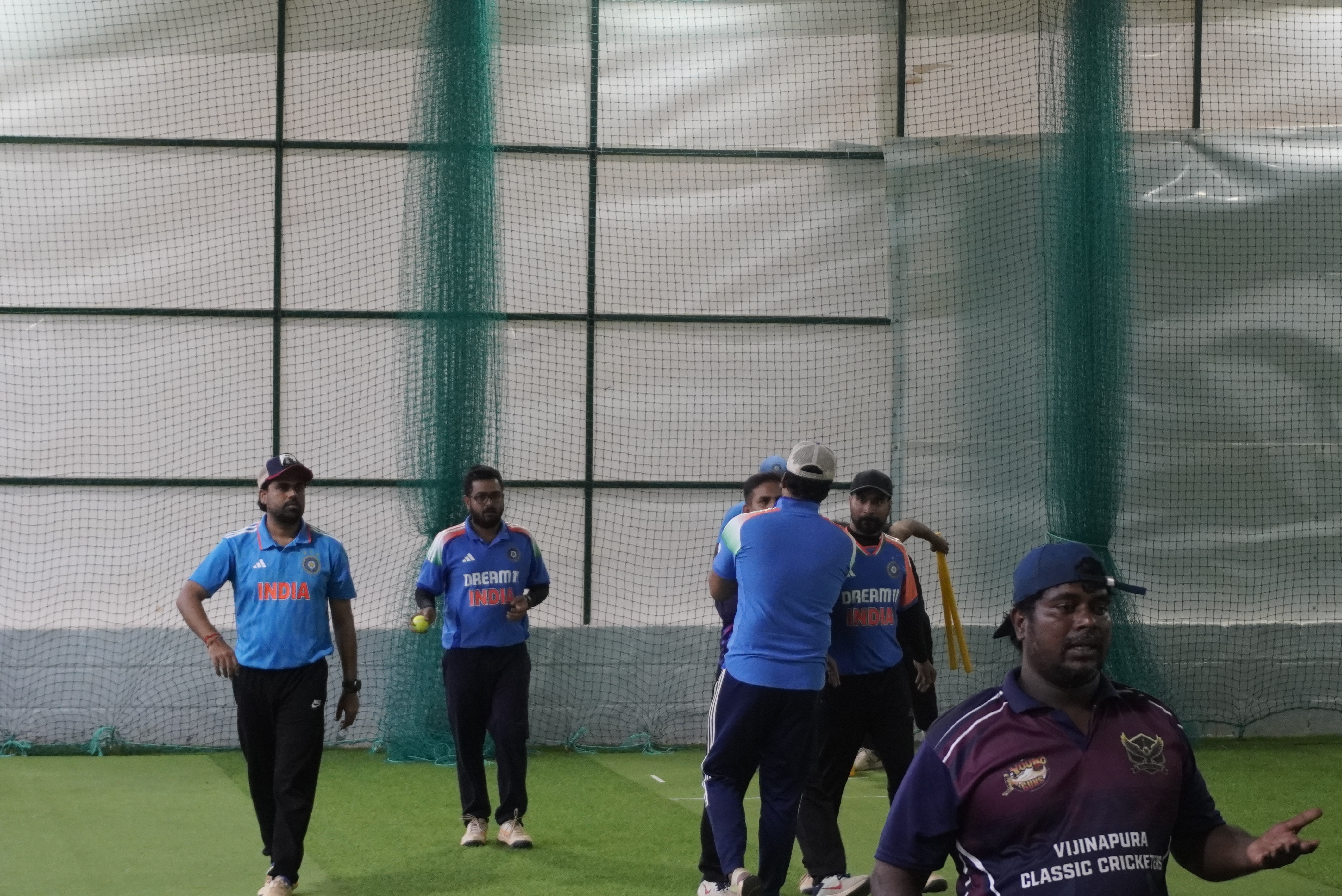 Indoor cricket photo
