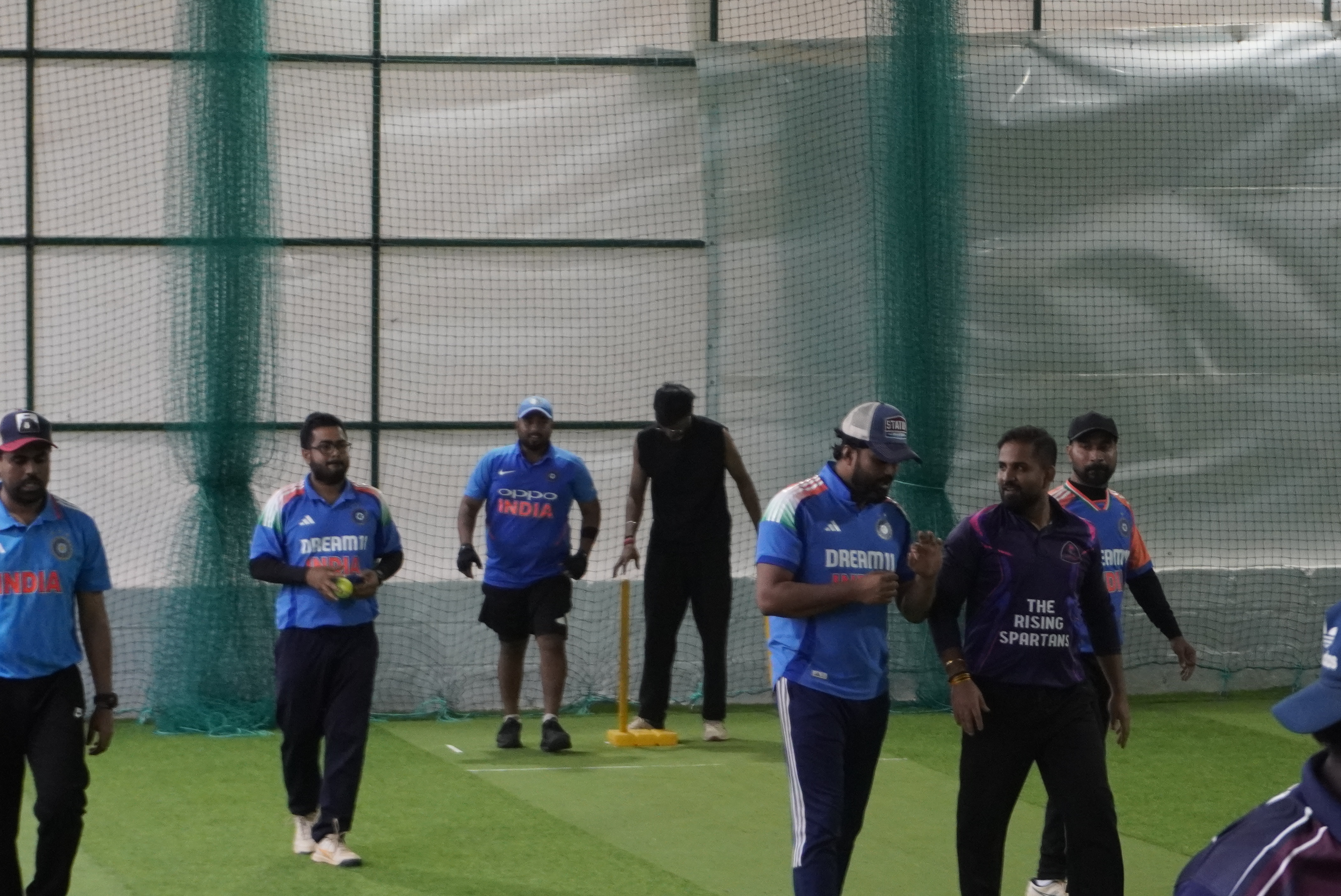 Indoor cricket photo